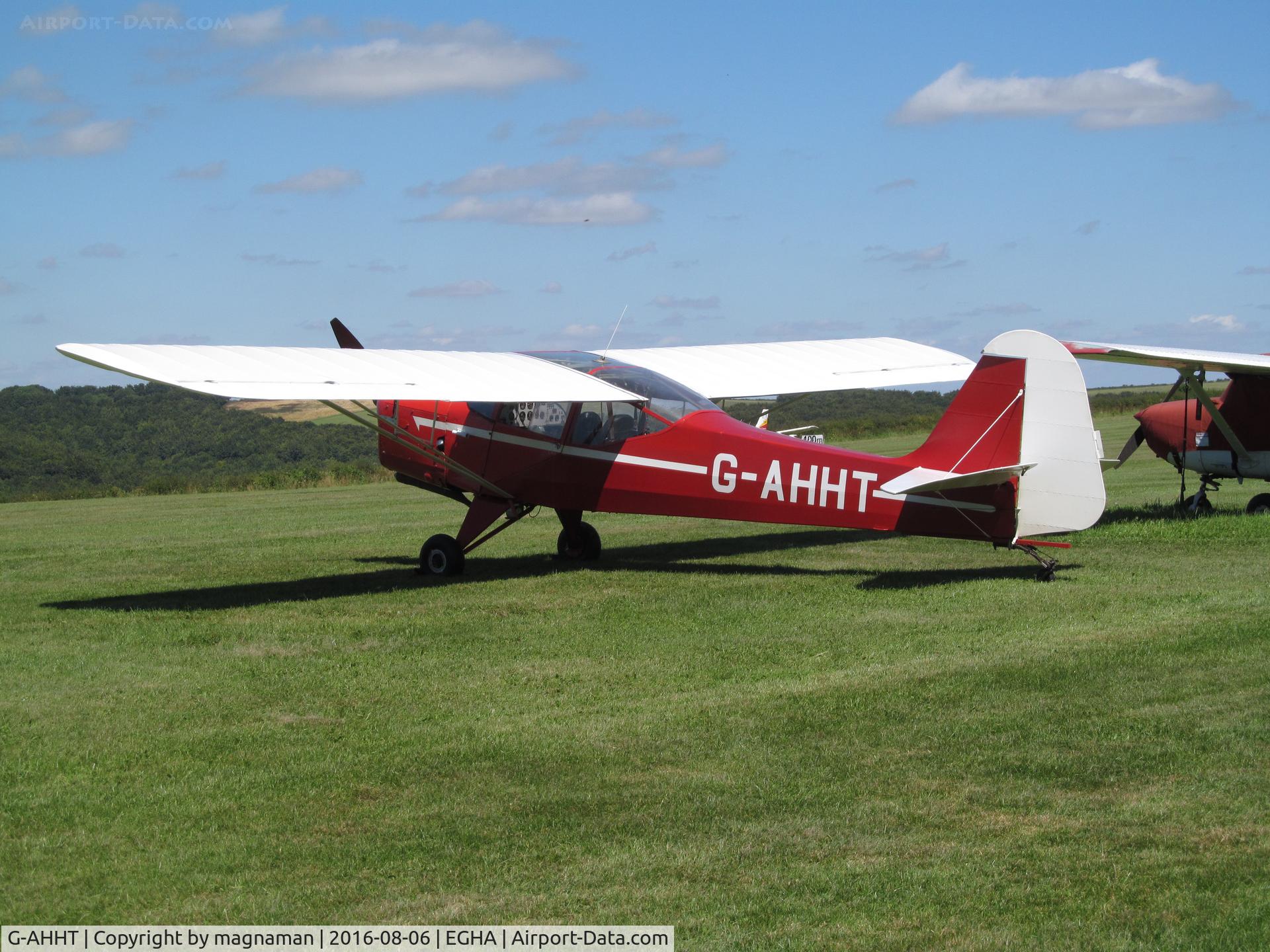 G-AHHT, 1946 Auster J-1N Alpha C/N 2022, in for fly in