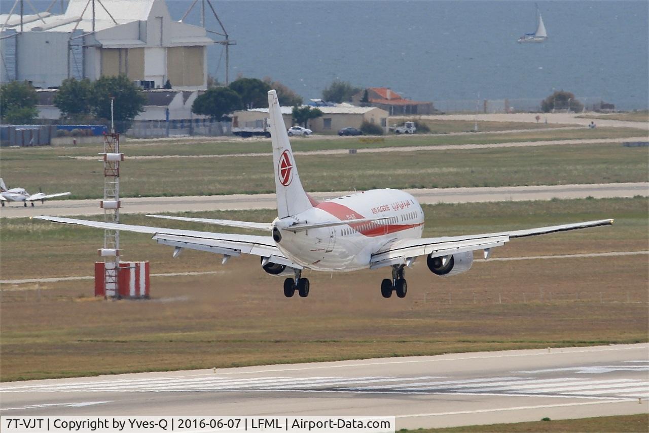 7T-VJT, 2002 Boeing 737-6D6 C/N 30546, Boeing 737-6D6, On final Rwy 31R, Marseille-Provence Airport (LFML-MRS)