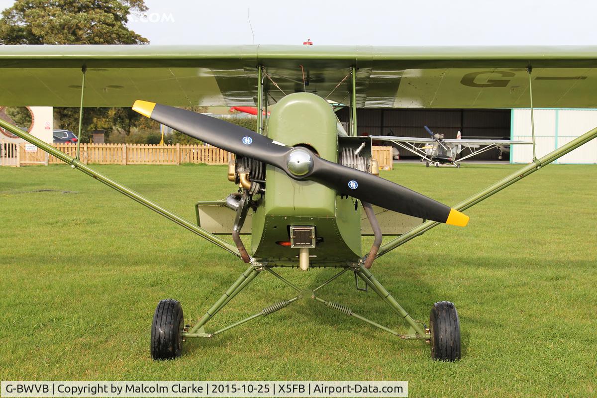 G-BWVB, 1997 Pietenpol Air Camper C/N PFA 047-11777, Pietenpol Air Camper, at Fishburn Airfield, October 25th 2015.