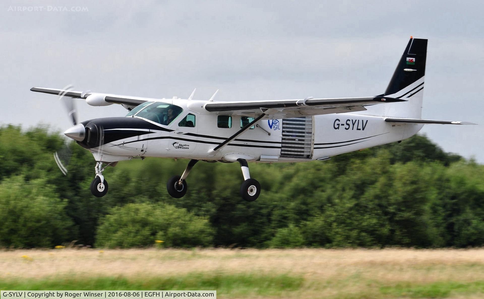 G-SYLV, 2002 Cessna 208B  Grand Caravan C/N 208B0936, Resident Grand Caravan.
