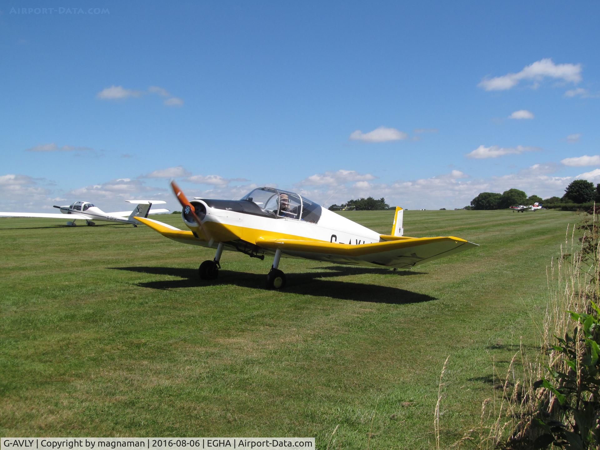 G-AVLY, 1967 Jodel D-120A Paris-Nice C/N 331, parking up