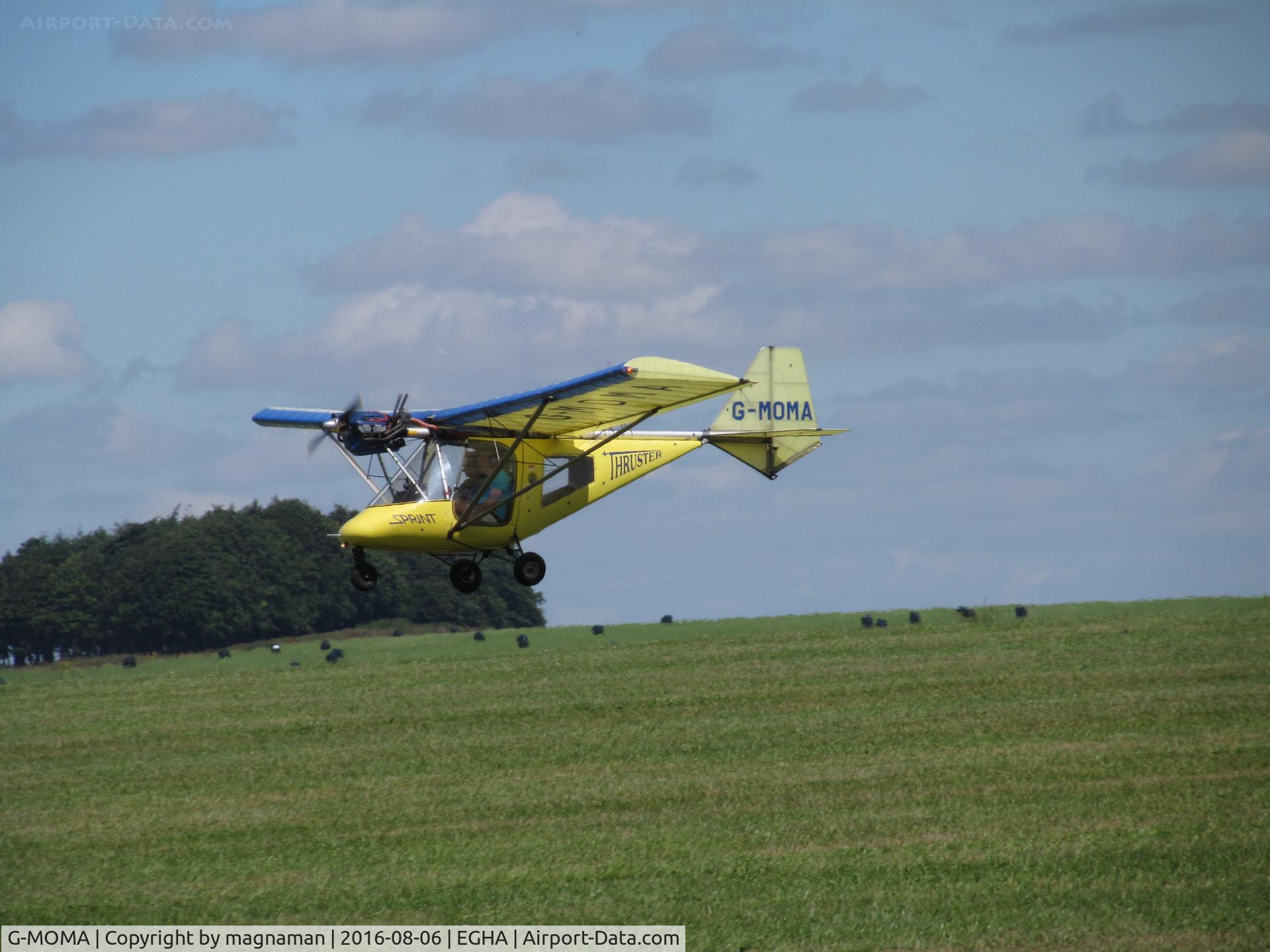 G-MOMA, 2003 Thruster T600N 450 C/N 0036-T600N-088, landing