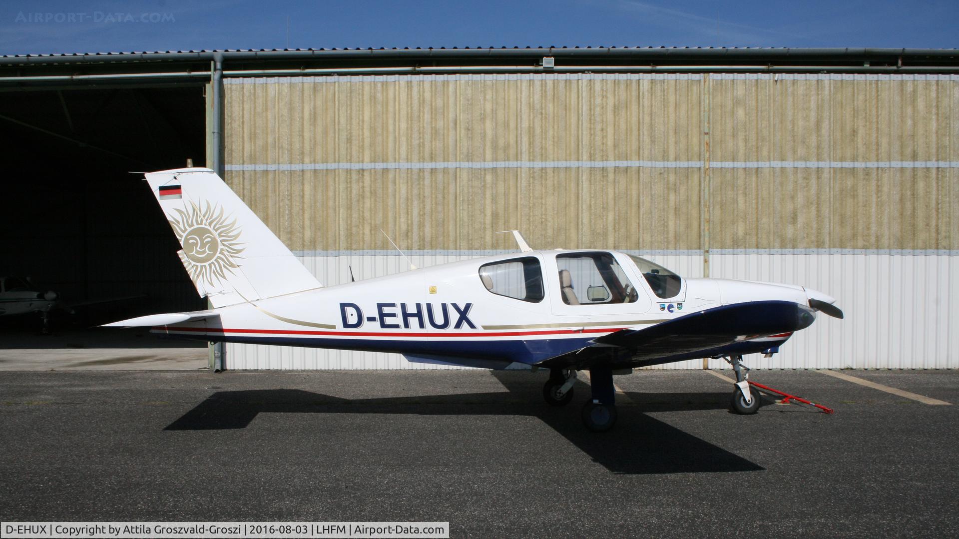 D-EHUX, 1984 Socata TB-20 Trinidad GT C/N 453, Fertoszentmiklós, Meidl-Airport, Hungary