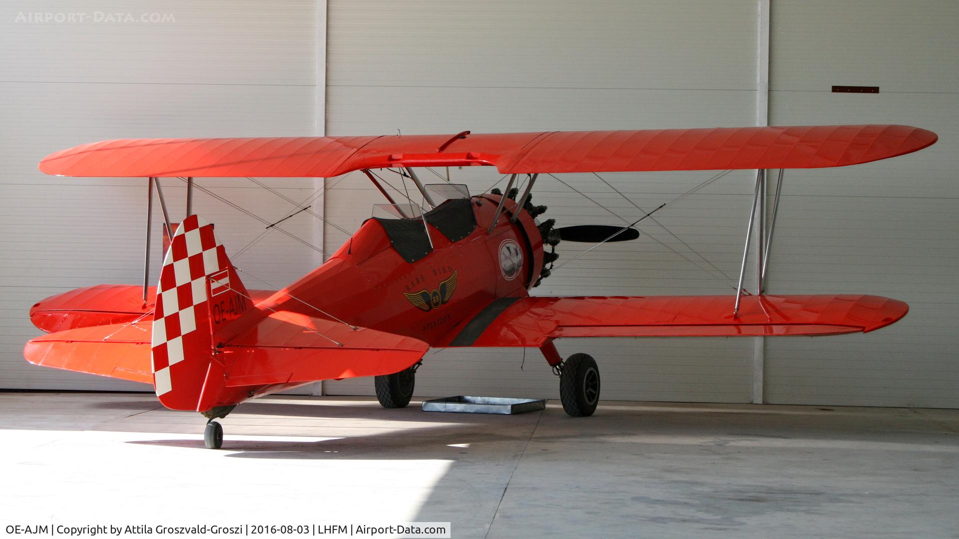 OE-AJM, Boeing E75 C/N 75-5498, Fertoszentmiklós, Meidl-Airport, Hungary