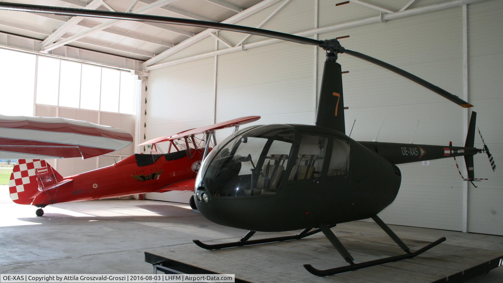 OE-XAS, 2006 Robinson R44  Raven II C/N 11534, Fertoszentmiklós, Meidl-Airport, Hungary
