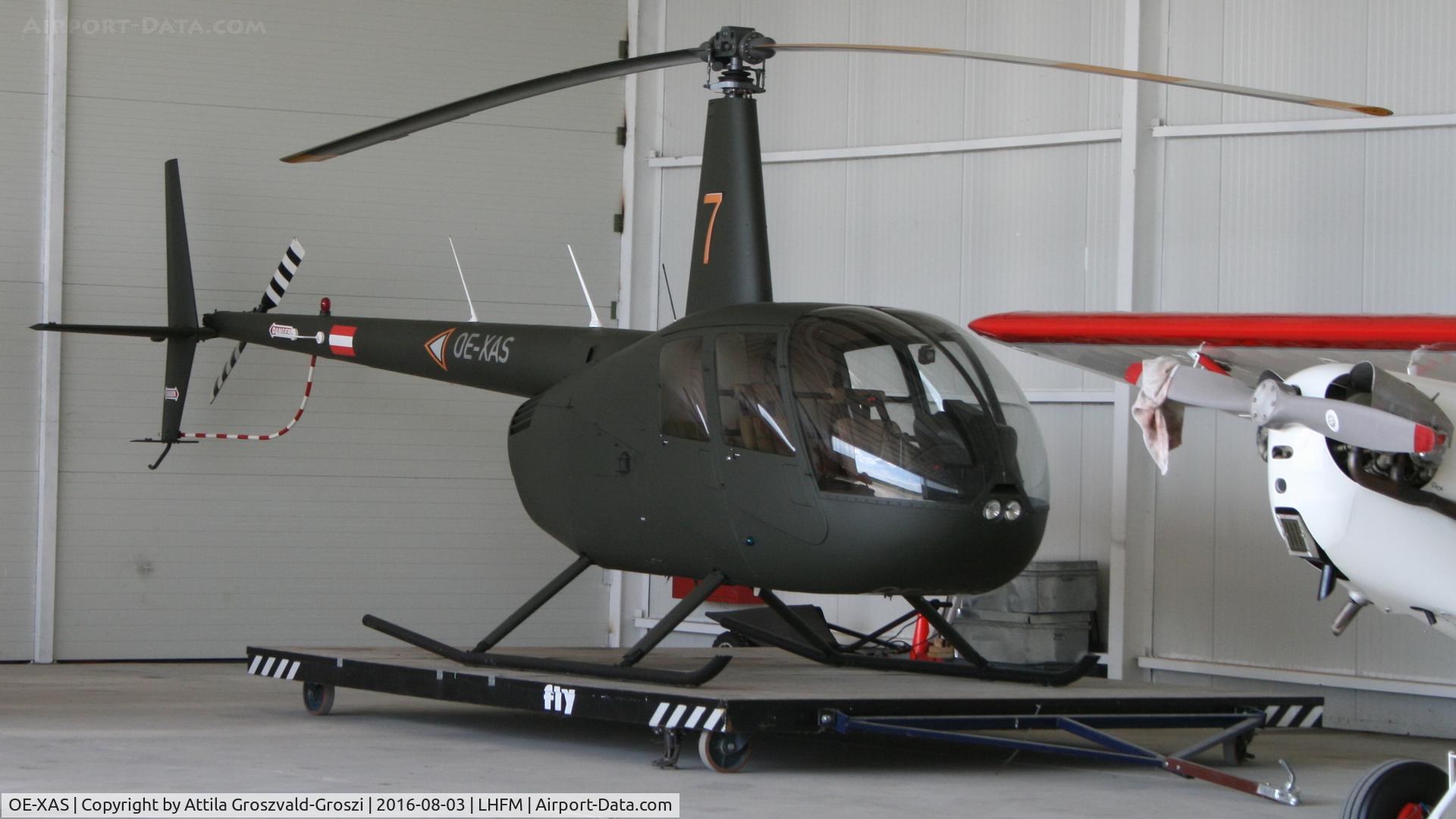 OE-XAS, 2006 Robinson R44  Raven II C/N 11534, Fertoszentmiklós, Meidl-Airport, Hungary