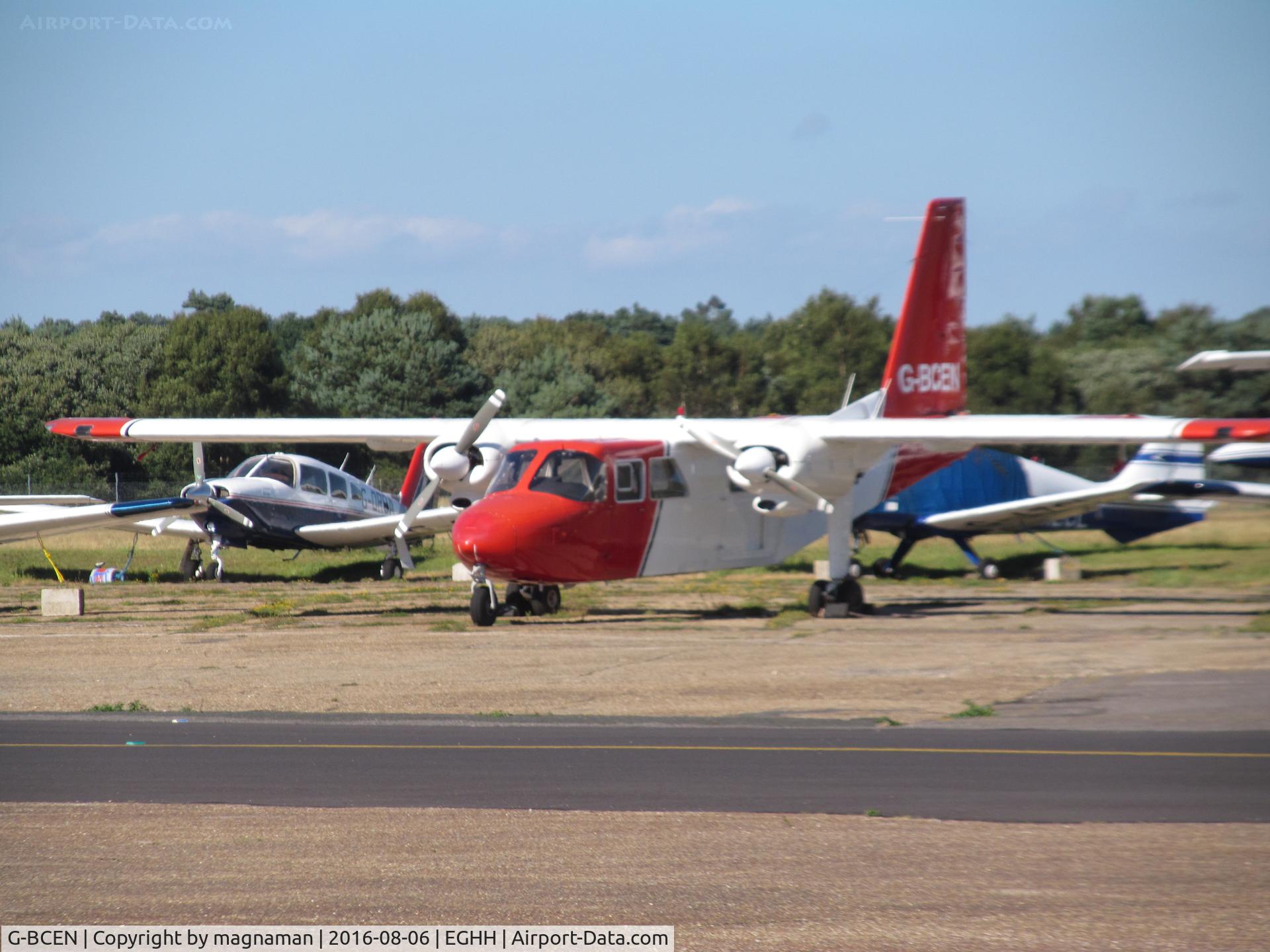 G-BCEN, 1974 Britten-Norman BN-2A-26 Islander C/N 403, at hurn