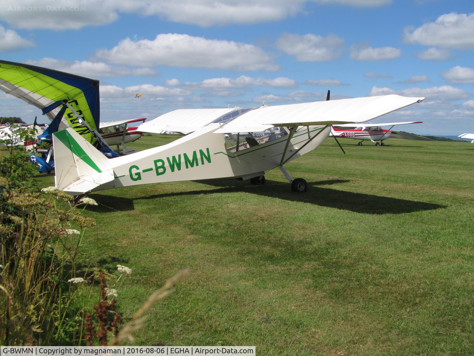 G-BWMN, 1996 Rans S-7 Courier C/N PFA 218-12446, old rans not vans