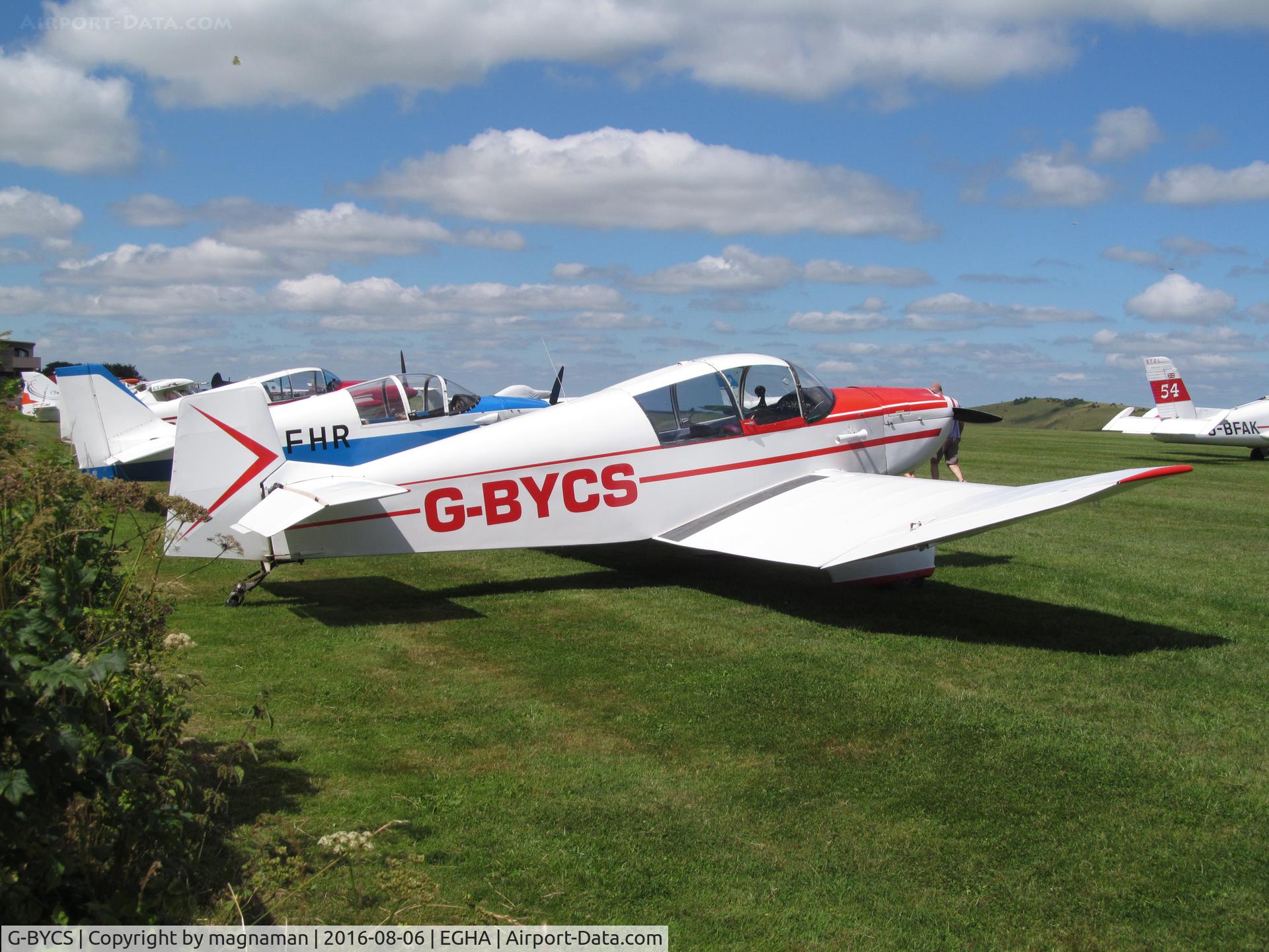 G-BYCS, 1961 CEA Jodel DR-1051 C/N 201, in line up