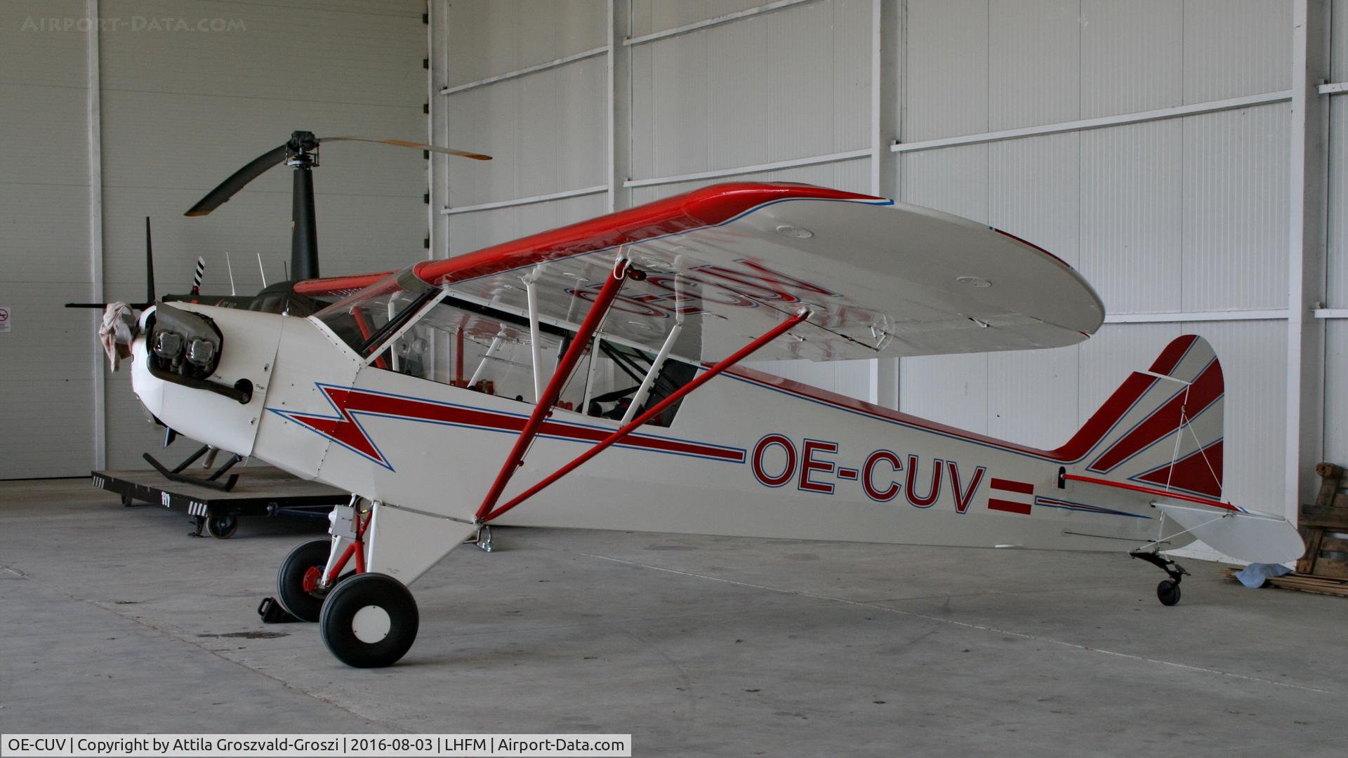 OE-CUV, 1944 Piper L-4H Grasshopper (J3C-65D) C/N 11756, Fertoszentmiklós, Meidl-Airport, Hungary