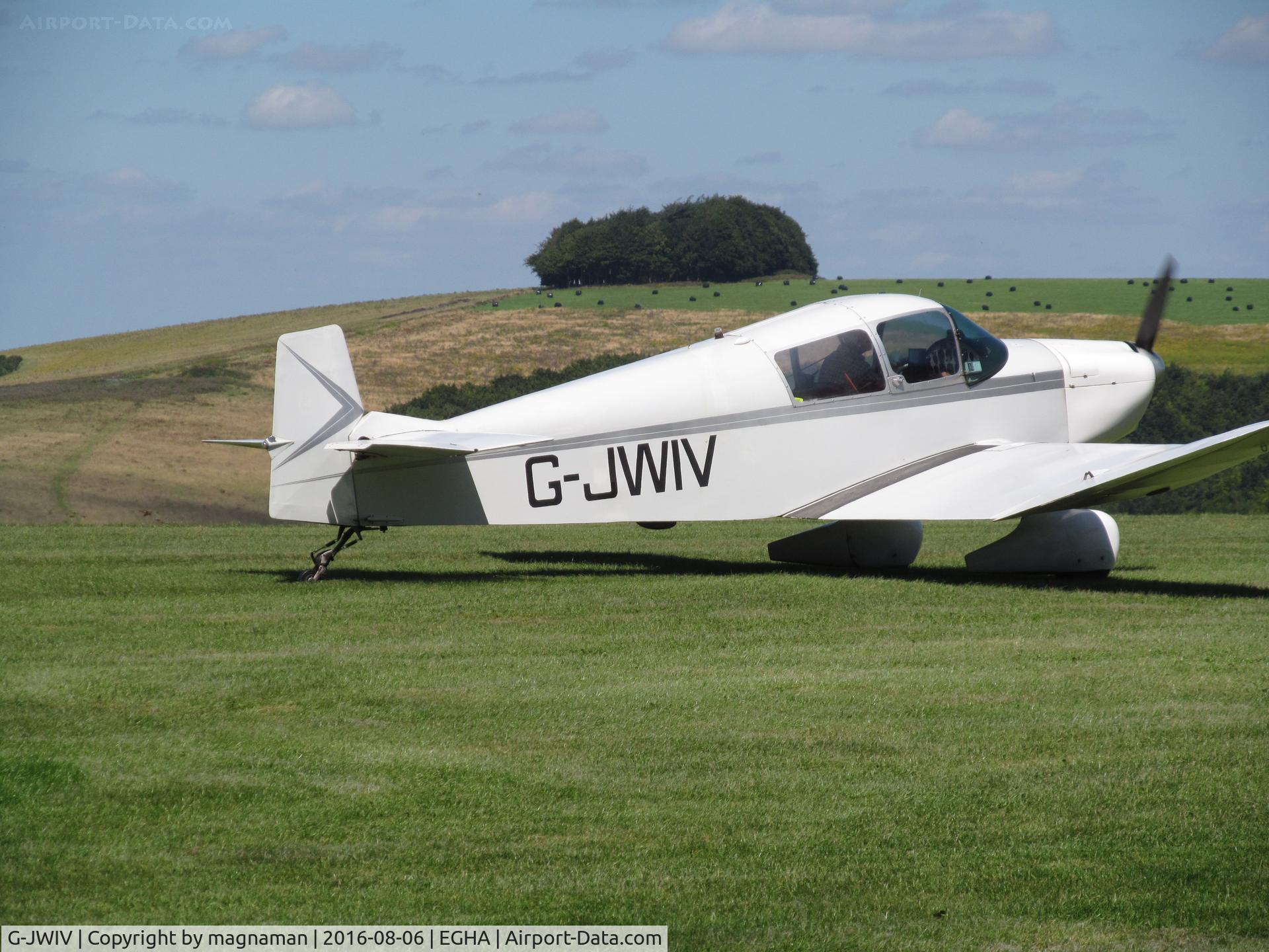 G-JWIV, 1963 CEA Jodel DR-1051 C/N 431, at fly in