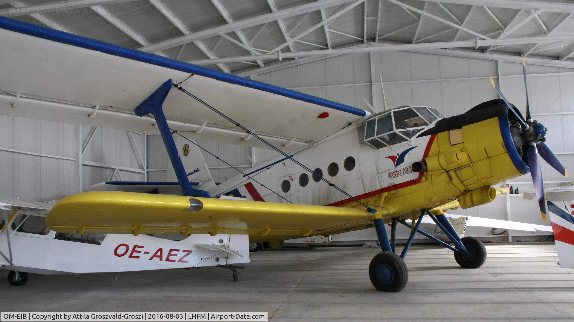 OM-EIB, 1974 PZL-Mielec AN-2PF C/N 1G151-53, Fertoszentmiklós, Meidl-Airport, Hungary