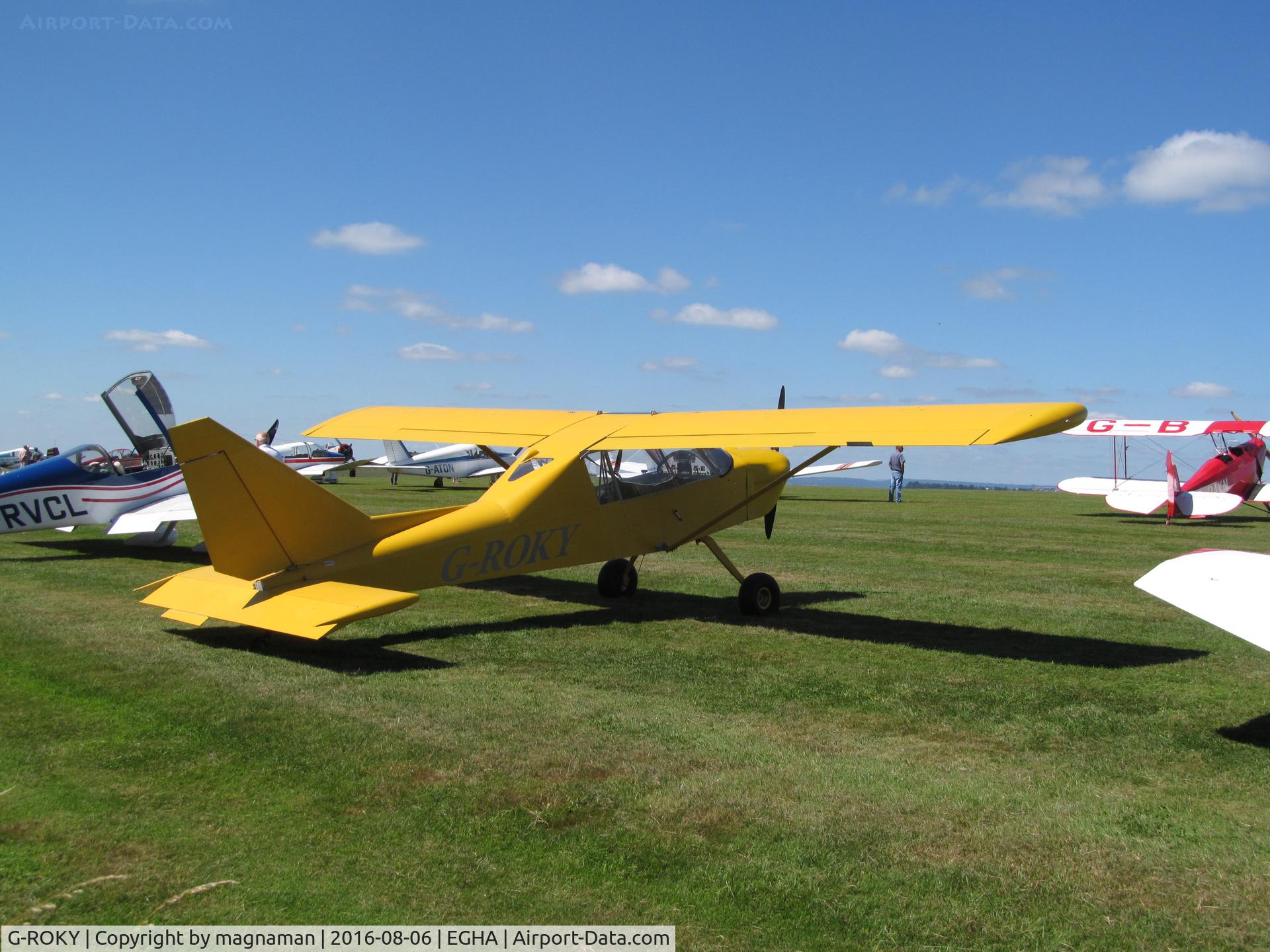 G-ROKY, Groppo Trail C/N LAA 372-15131, at fly in
