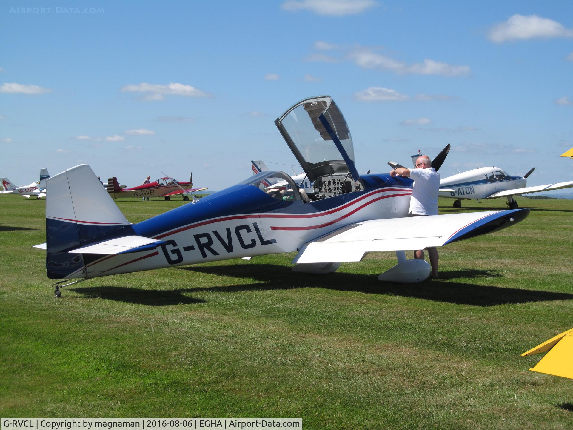 G-RVCL, 1999 Vans RV-6 C/N PFA 181A-13439, at fly in
