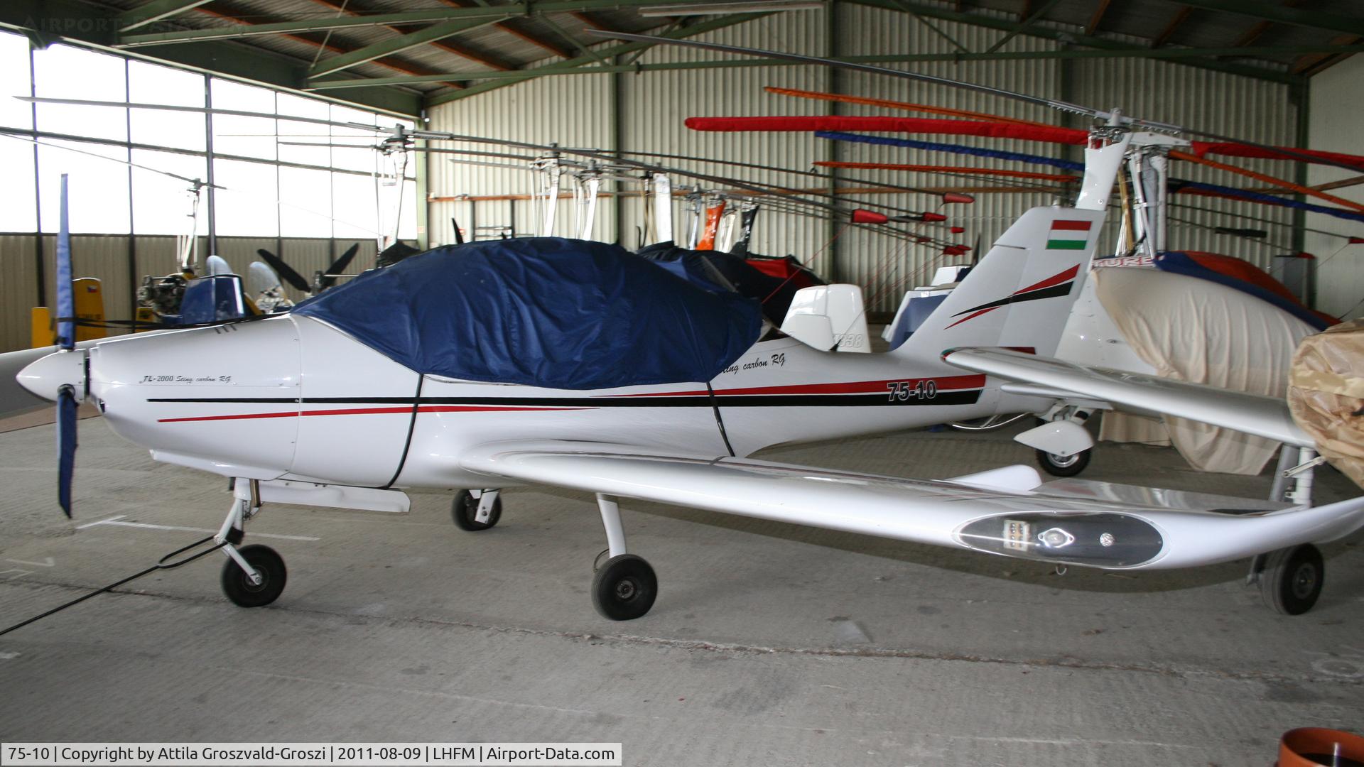 75-10, TL Ultralight TL-2000 Sting Carbon RG C/N 06ST155, Fertoszentmiklós, Meidl-Airport, Hungary