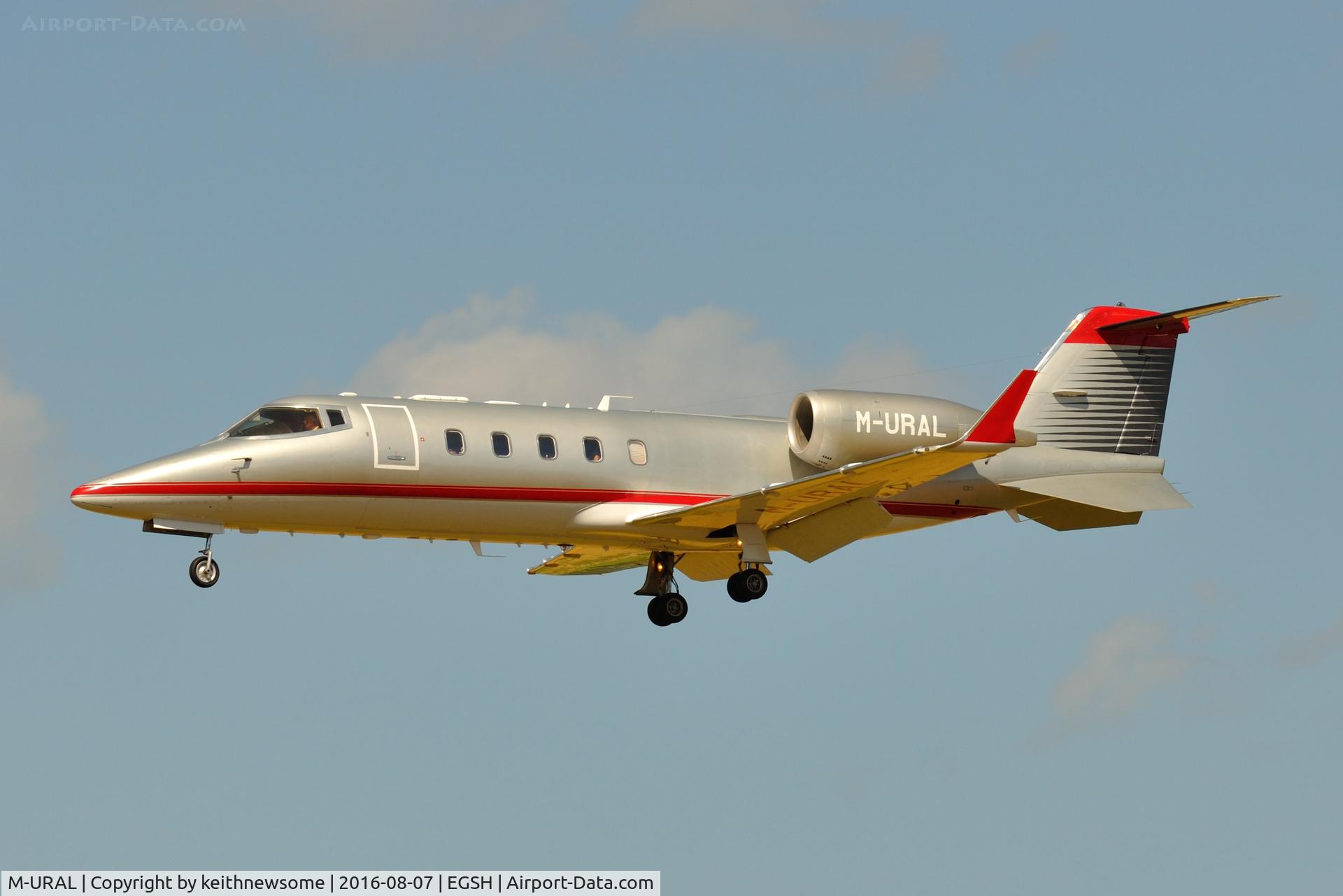 M-URAL, 2008 Learjet 60 C/N 60-328, Very Nice Visitor.