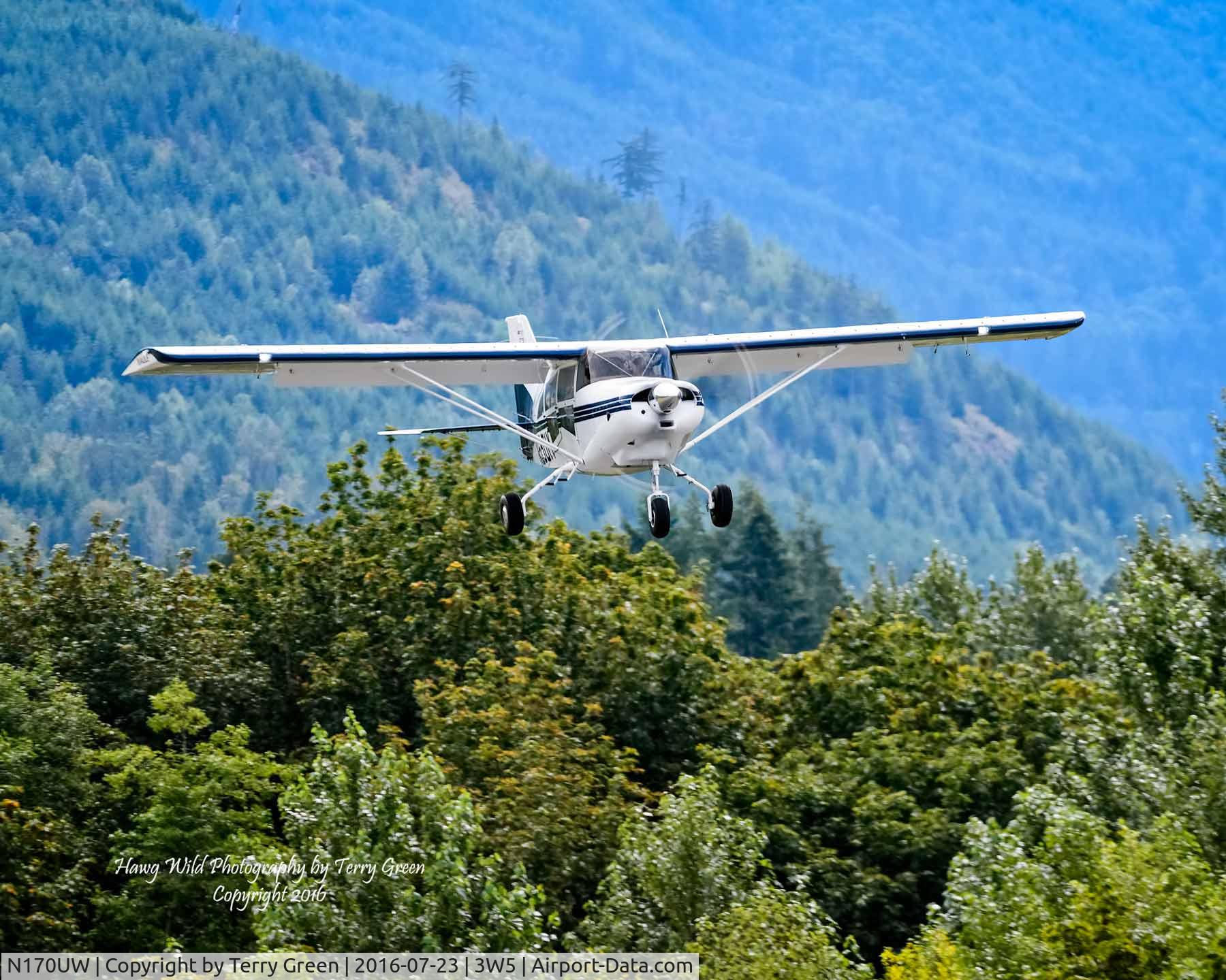 N170UW, Cessna 170 C/N 18403, 2016 North Cascades Vintage Aircraft Museum Fly-In Mears Field 3W5 Concrete Washington