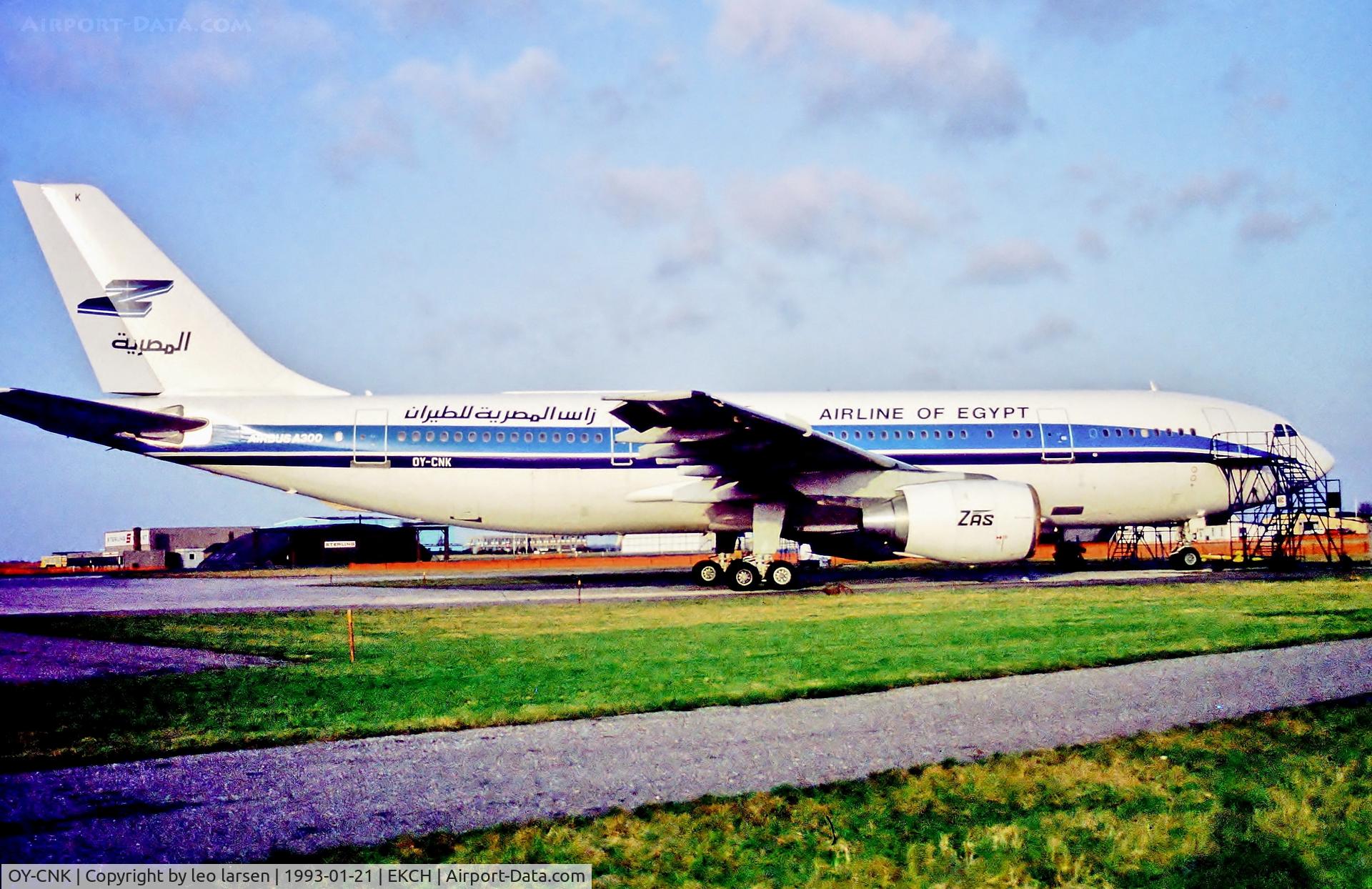 OY-CNK, 1979 Airbus A300B2-320 C/N 094, Copenhagen 21.1.93
