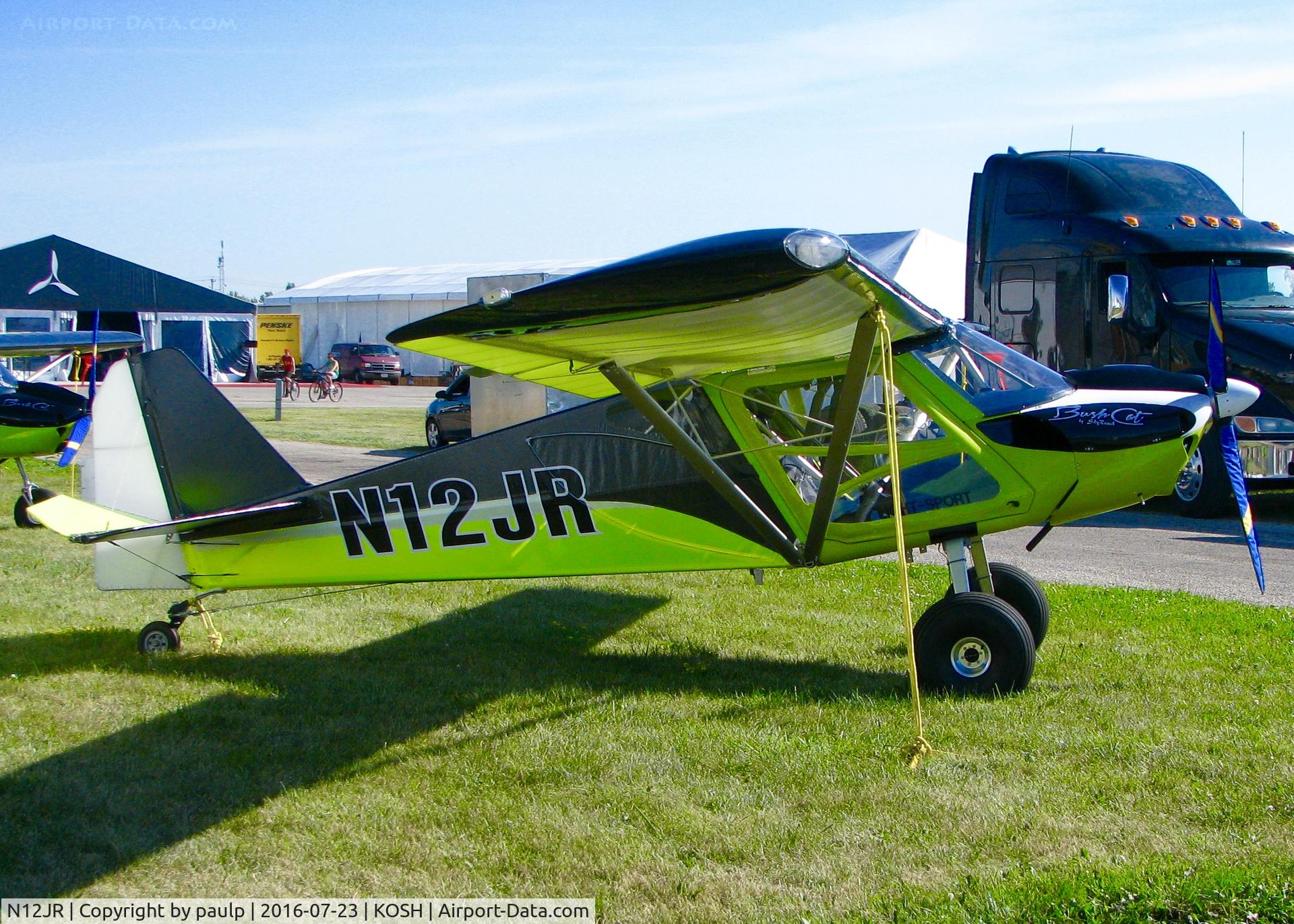 N12JR, 1992 Stoddard-Hamilton Glasair III C/N 3006, AirVenture 2016