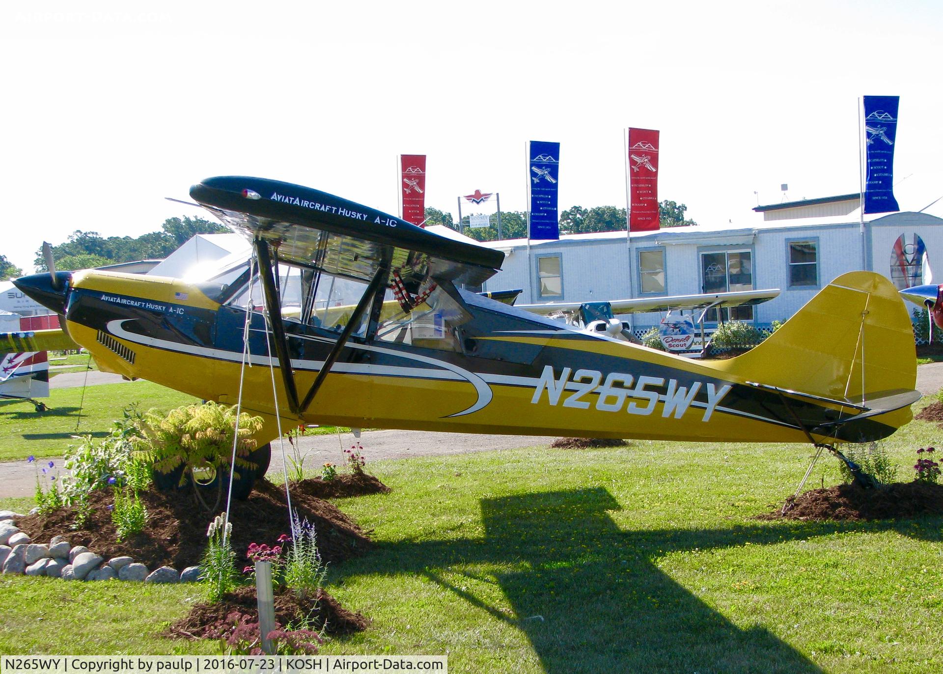 N265WY, 2016 Aviat A-1C-180 Husky C/N 3265, AirVenture 2016.