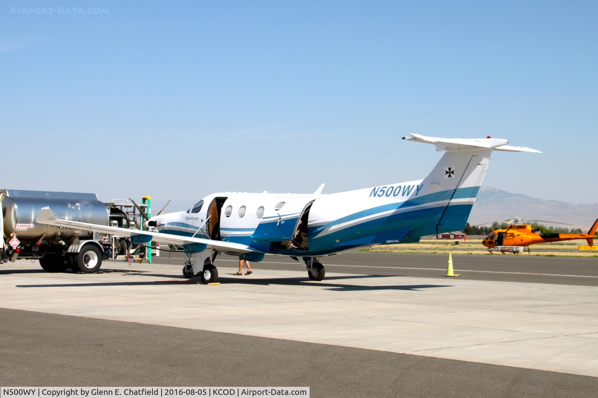 N500WY, 2006 Pilatus PC-12/47 C/N 762, Found on the ramp