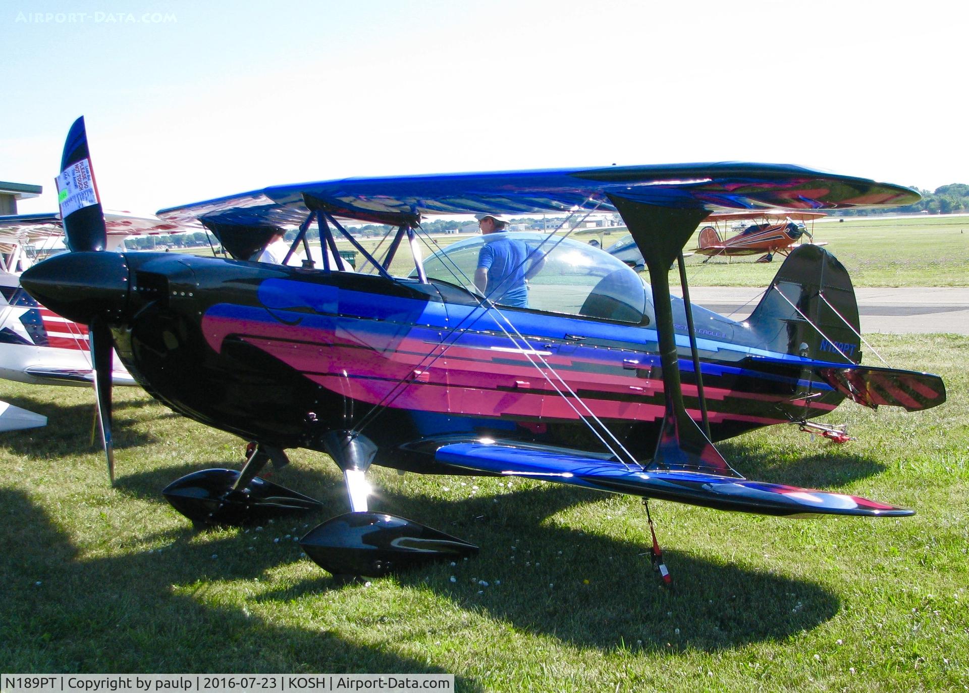 N189PT, 1993 Christen Eagle II C/N CIAGLIA 0001, AirVenture 2016.