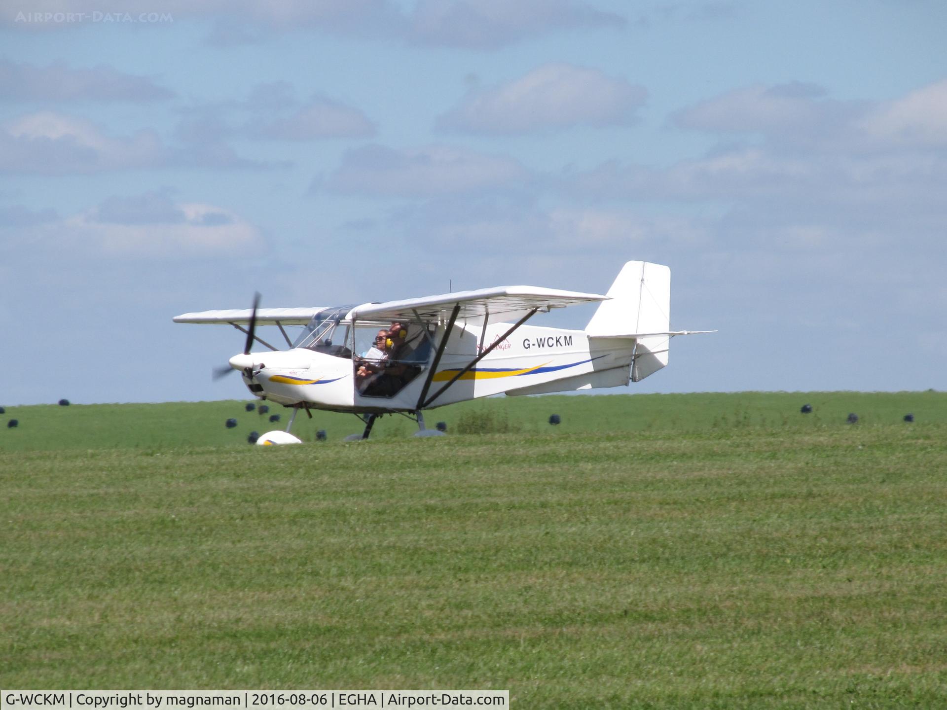 G-WCKM, 2011 Skyranger Swift 912S(1) C/N BMAA/HB/611, just landed