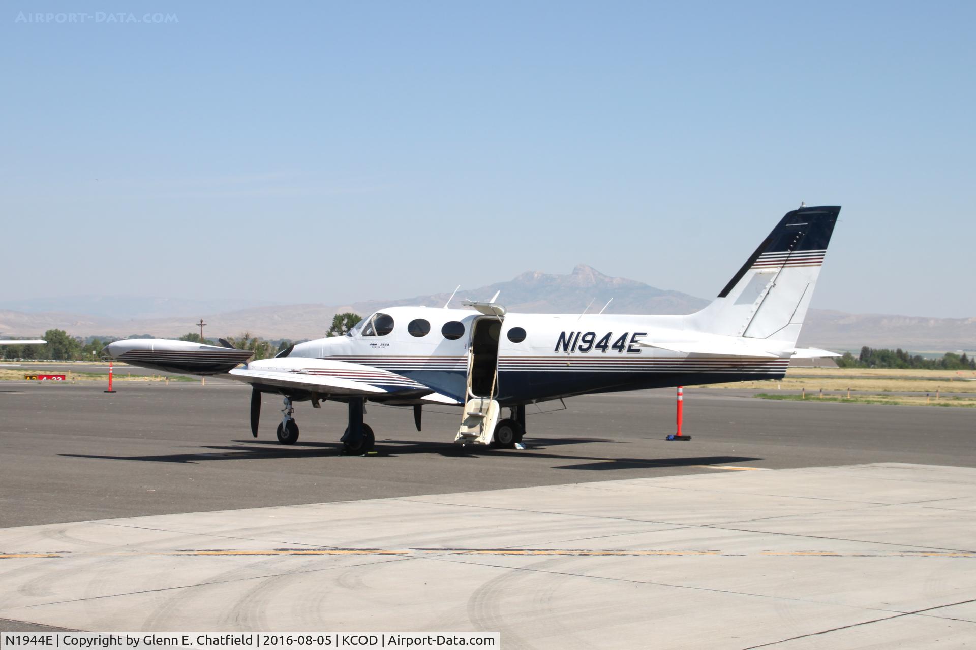 N1944E, Cessna 340A C/N 340A0675, Found on the ramp