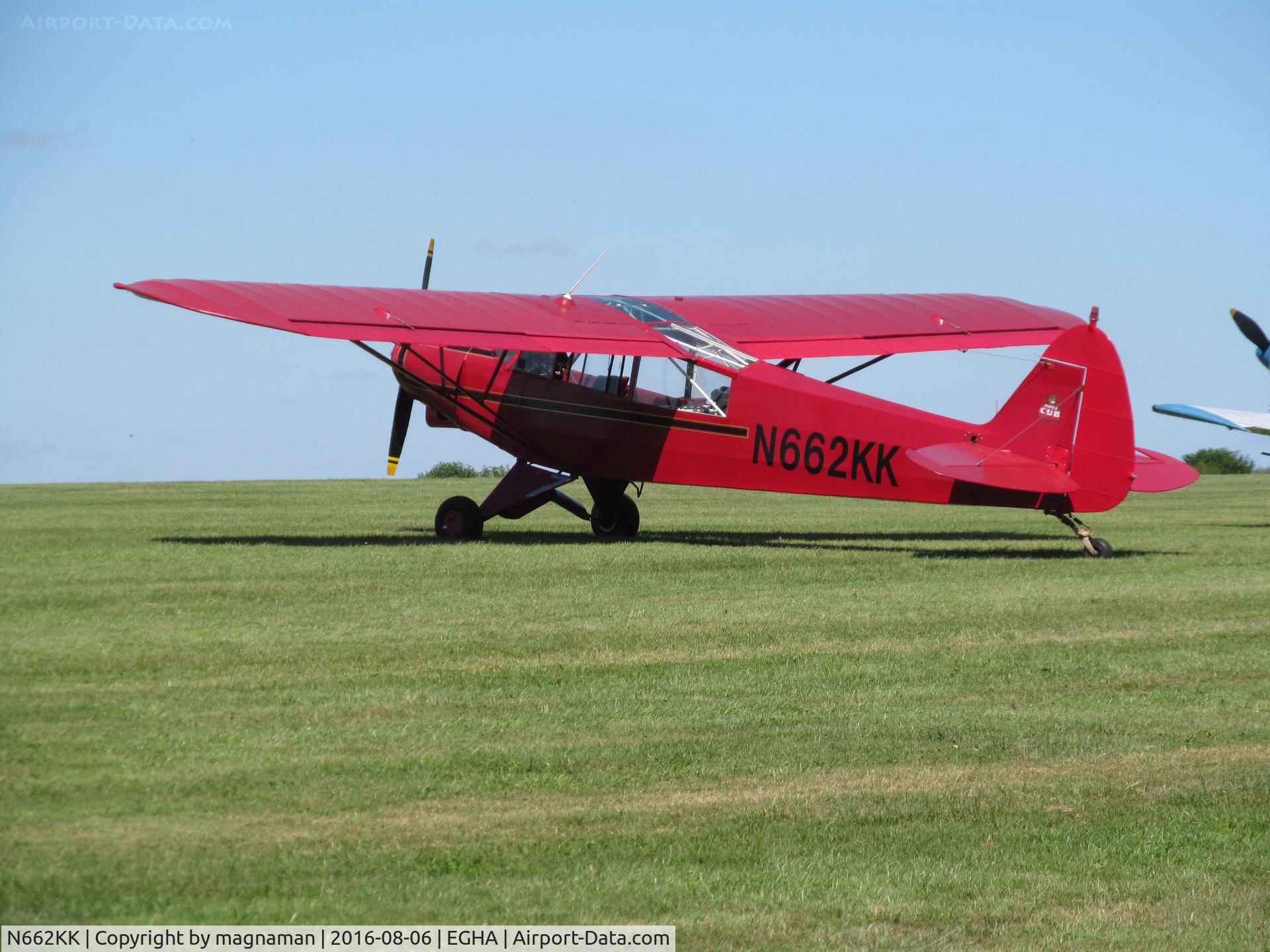 N662KK, 1982 Piper PA-18-150 Super Cub C/N 18-8209023, at fly in