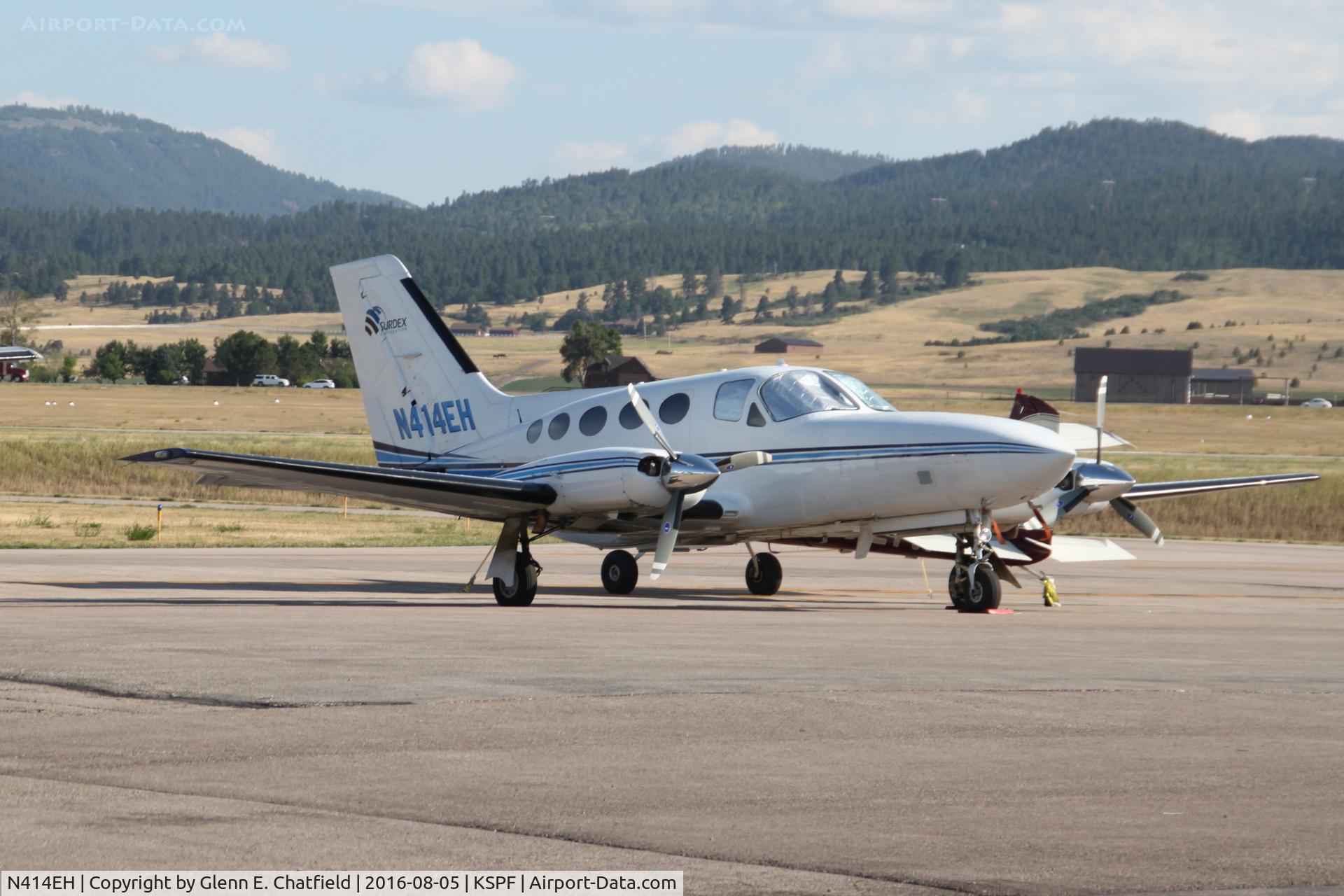 N414EH, Cessna 414A Chancellor C/N 414A-0225, Found on the ramp