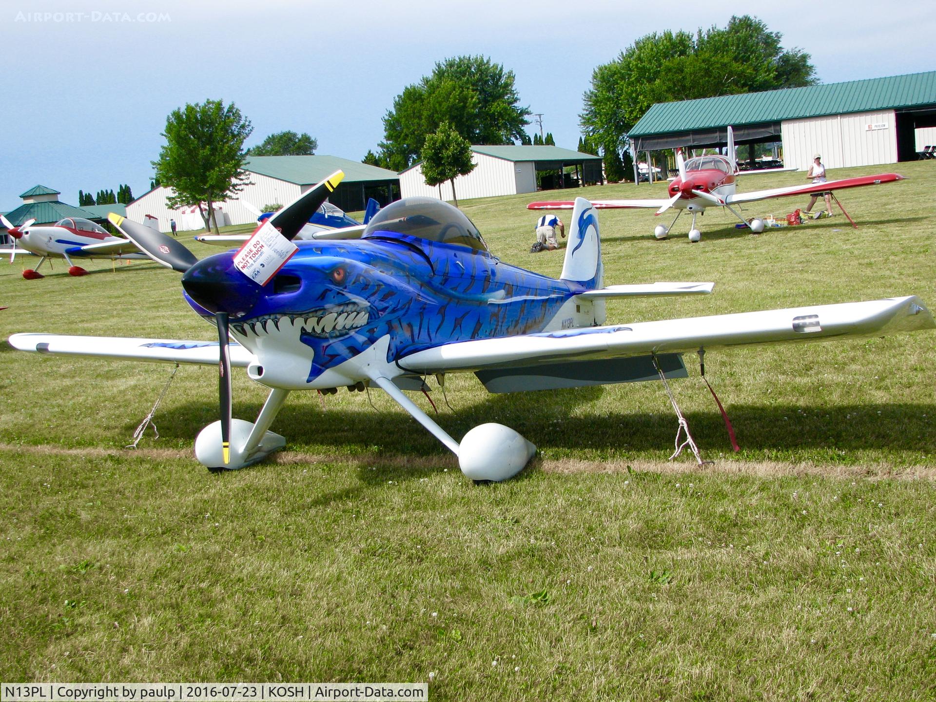 N13PL, Vans RV-3 C/N 11425, AirVenture 2016.
