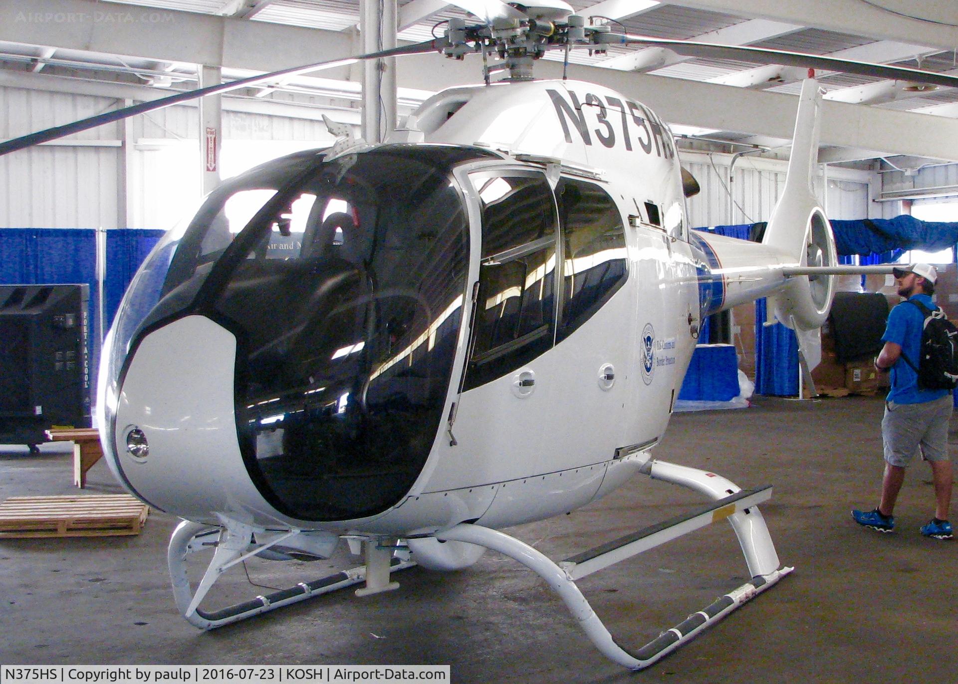 N375HS, 2007 Eurocopter EC-120B C/N 1481, AirVenture 2016.