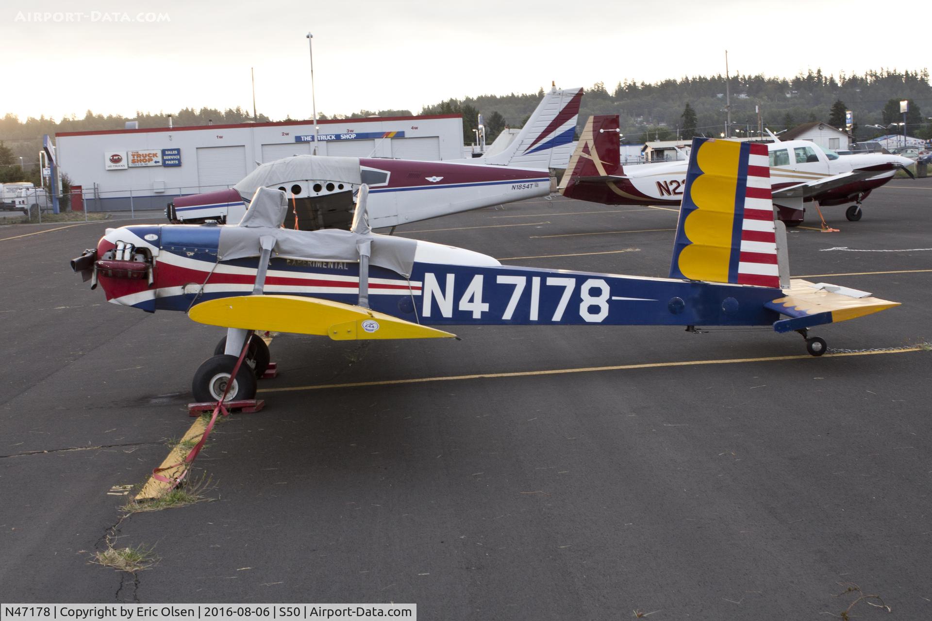 N47178, 1978 Evans VP-1 Volksplane C/N 1233, VP-1 at the Auburn Airport