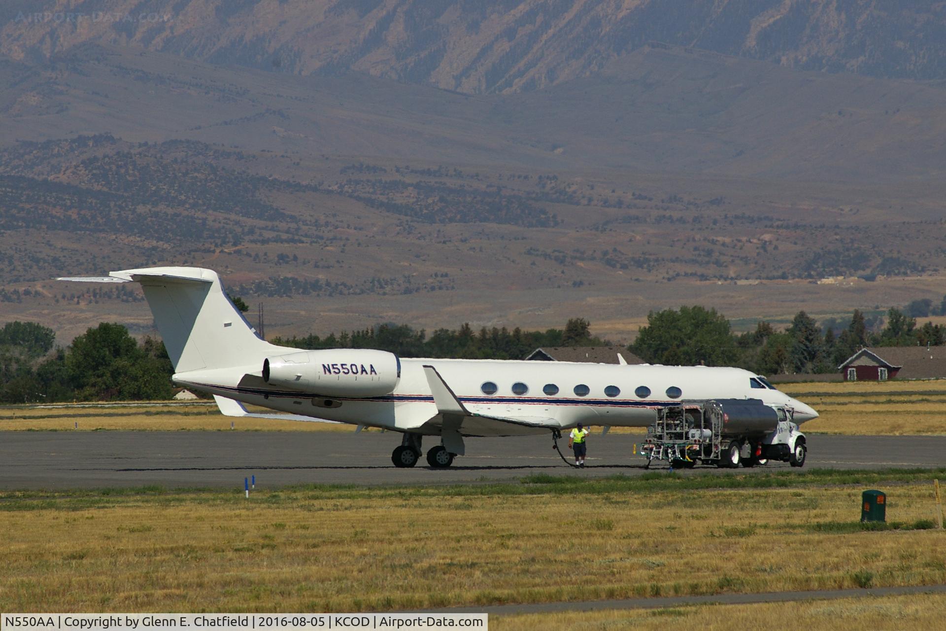 N550AA, 2003 Gulfstream Aerospace GV-SP (G550) C/N 5020, Spotted from a long distance