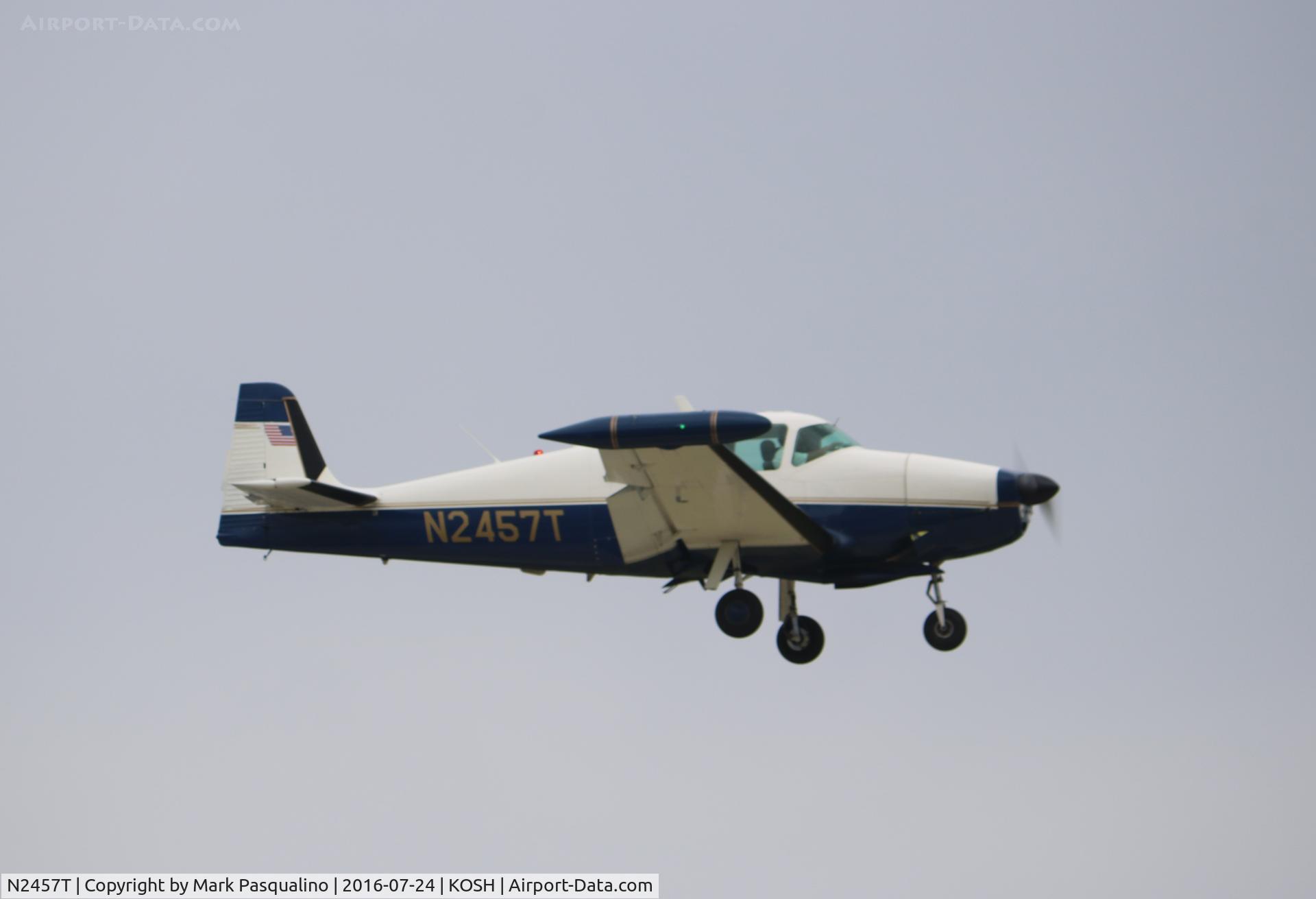 N2457T, 1962 Navion Rangemaster G C/N NAV-4-2452, Navion Rangemaster G