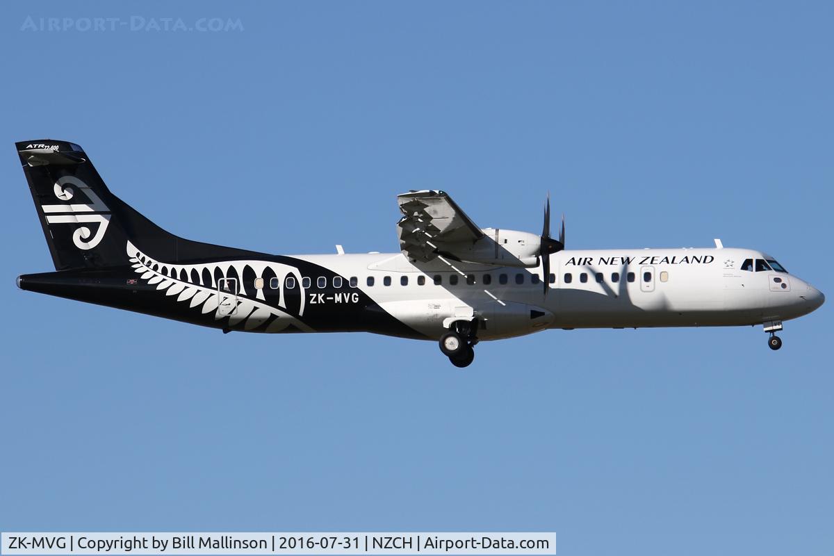 ZK-MVG, 2015 ATR 72-600 C/N 1264, NZ5313 ex WLG