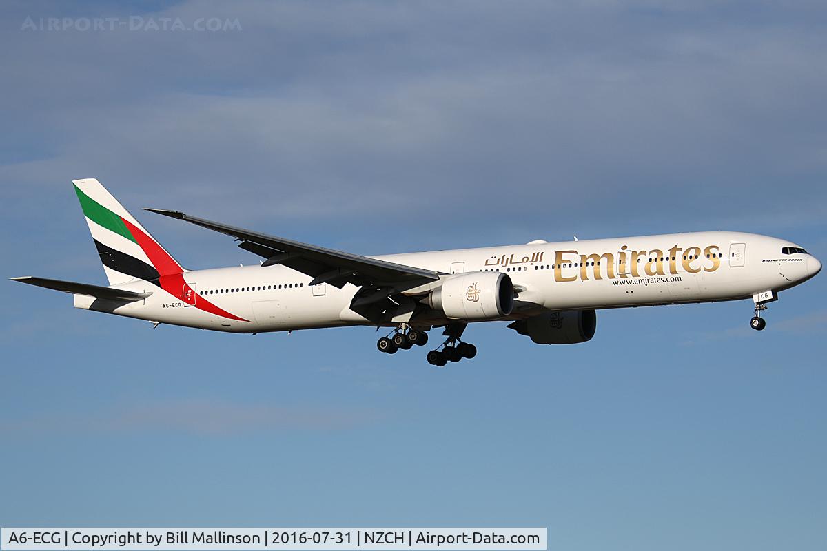A6-ECG, 2008 Boeing 777-31H/ER C/N 35579, EK418 ex DXB-BKK and SYD