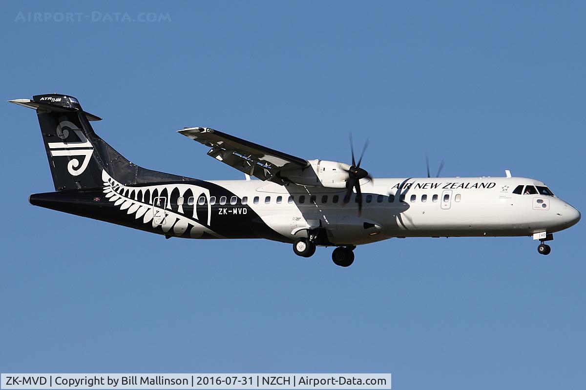 ZK-MVD, 2013 ATR 72-600 C/N 1117, NZ5064 ex IVC