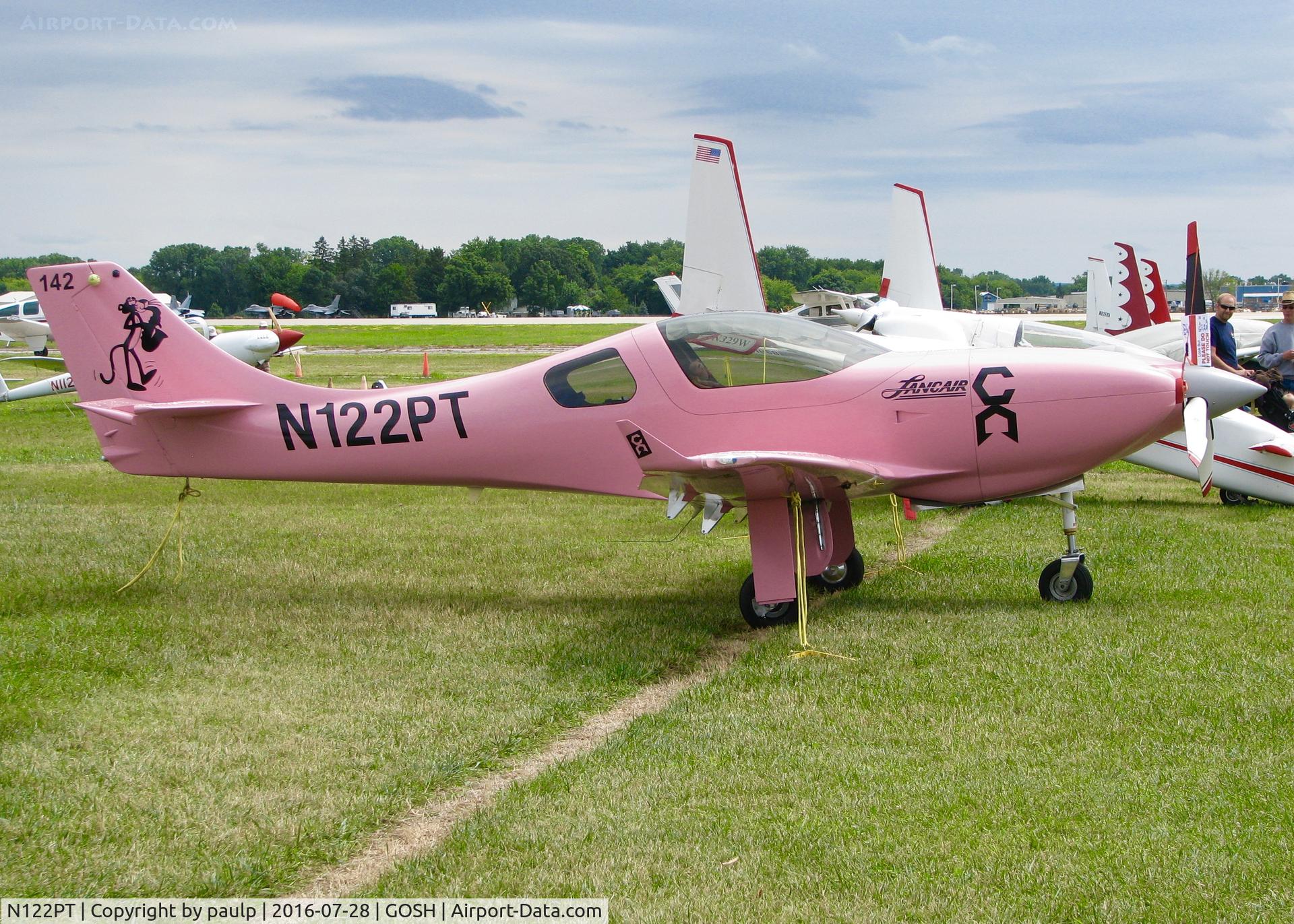 N122PT, 2008 Lancair Legacy C/N L2K-184, AirVenture 2016.