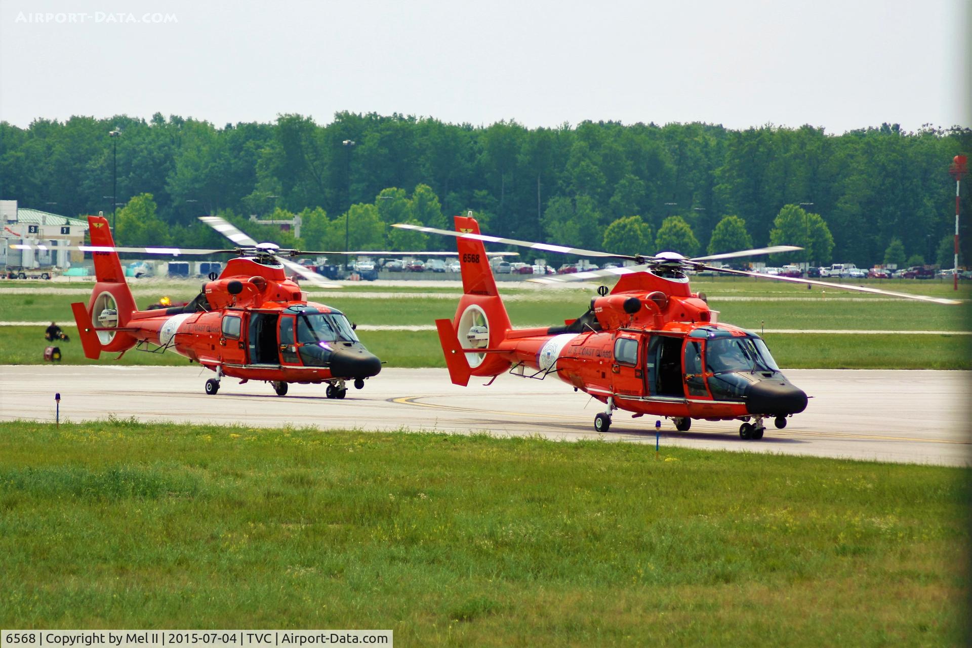 6568, Aérospatiale HH-65A Dolphin C/N 6259, 2015 National Cherry Festival Air Show
