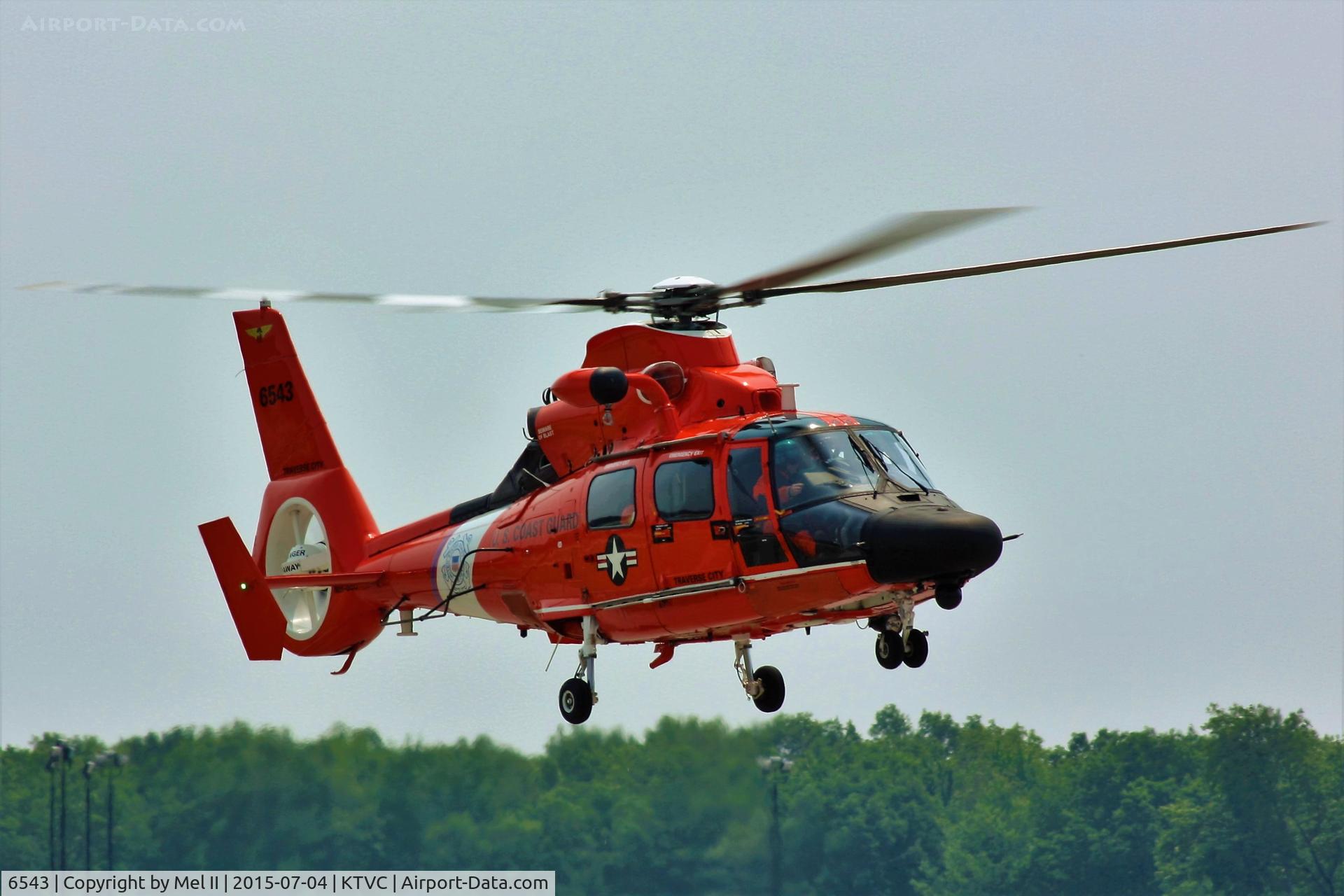 6543, Aérospatiale HH-65A Dolphin C/N 6025, 2015 National Cherry Festival Air Show
