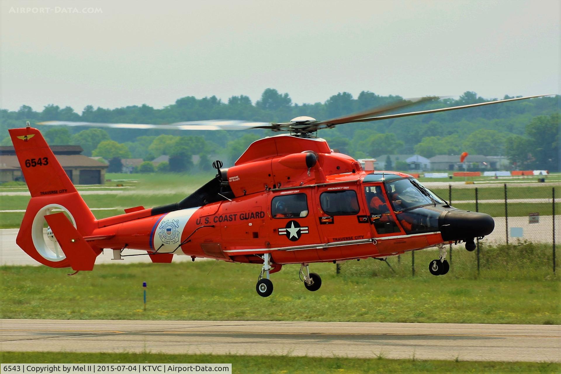 6543, Aérospatiale HH-65A Dolphin C/N 6025, 2015 National Cherry Festival Air Show