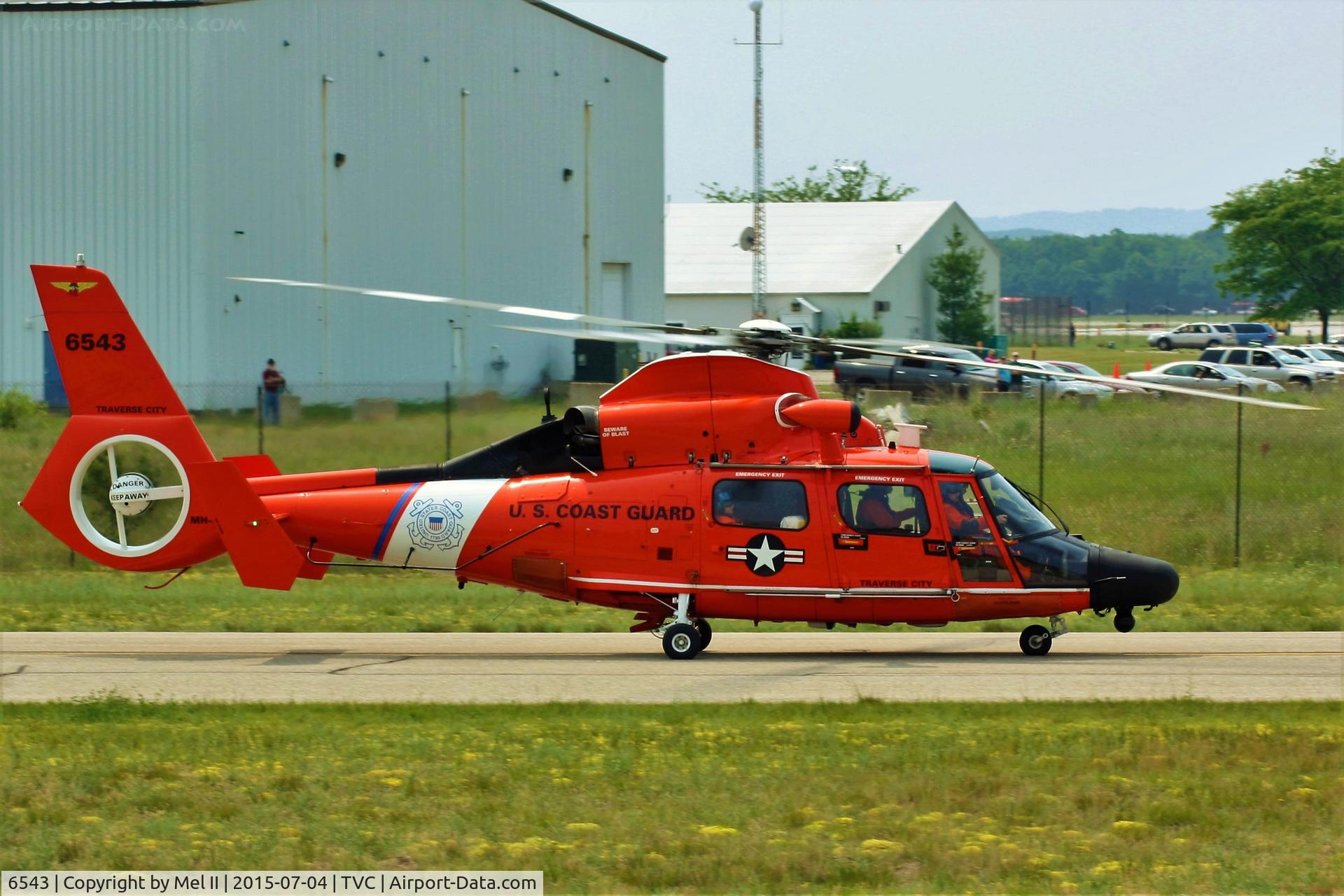 6543, Aérospatiale HH-65A Dolphin C/N 6025, 2015 National Cherry Festival Air Show