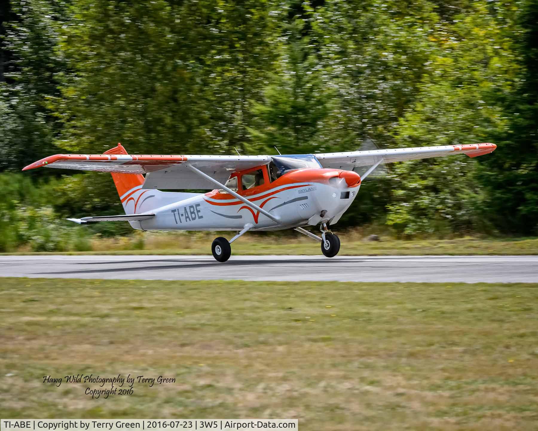 TI-ABE, Cessna 182 Skylane Skylane C/N 18261992, 2016 North Cascades Vintage Aircraft Museum Fly-In Mears Field 3W5 Concrete Washington