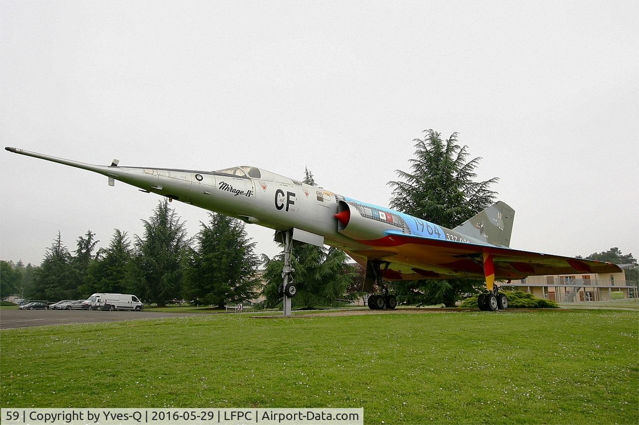 59, Dassault Mirage IVP C/N 59, Dassault Mirage IVP, Preserved at Creil Air Base 110(LFPC-CSF)