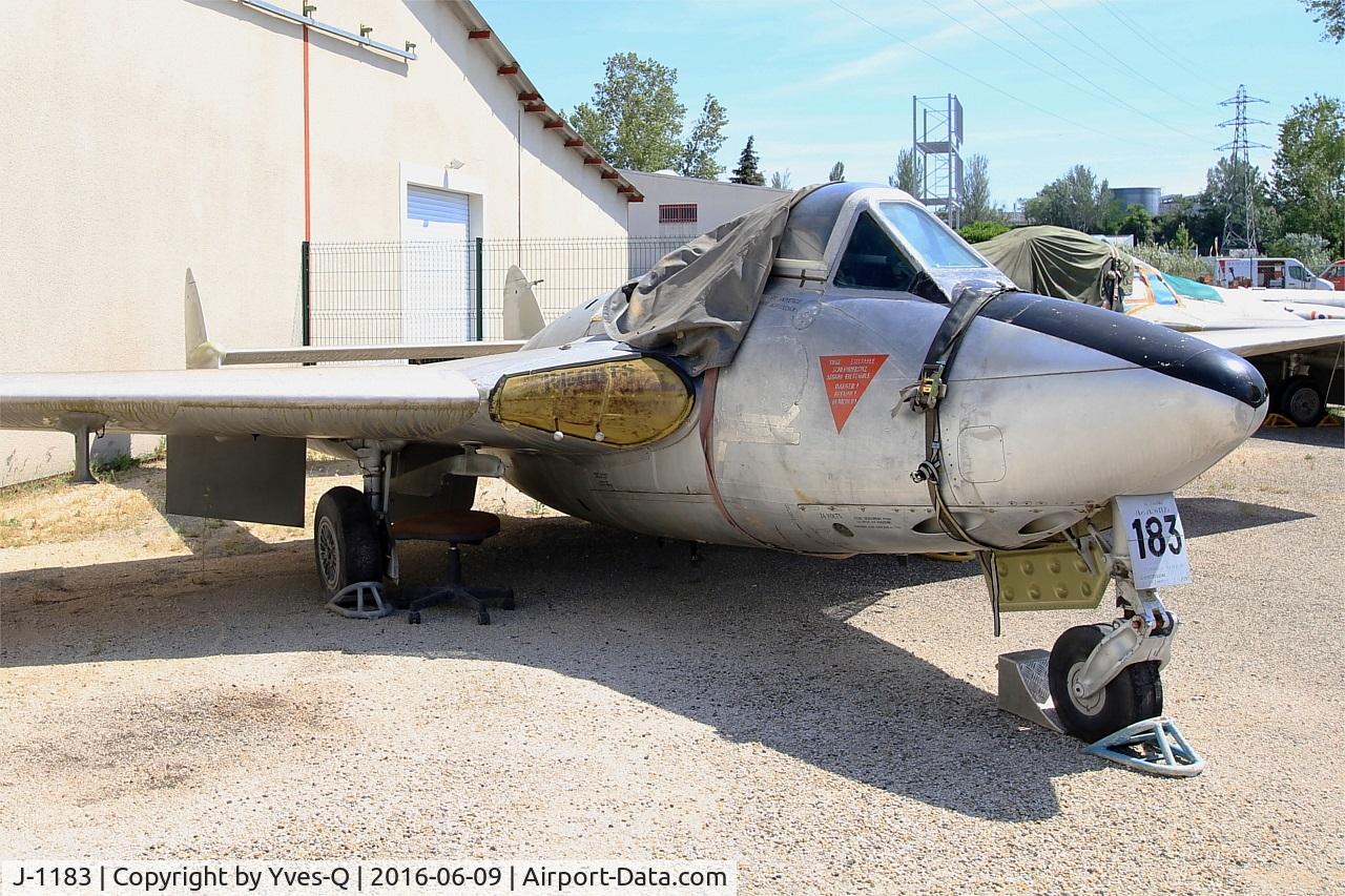 J-1183, 1952 De Havilland (FFA) Vampire FB.6 (DH-100) C/N 692, De Havilland Vampire FB.6, preserved at 