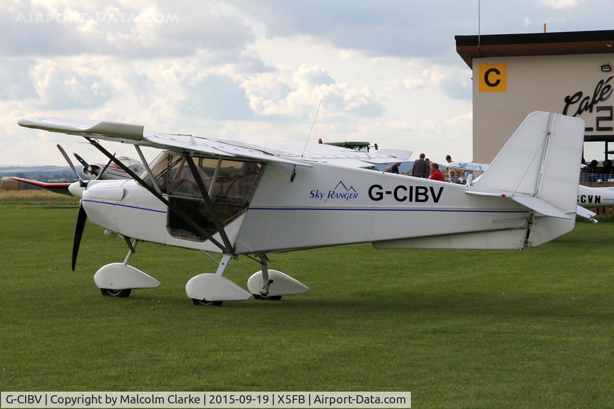 G-CIBV, 2013 Skyranger Swift 912S(1) C/N BMAA/HB/640, Skyranger Swift 912S(1) at Fishburn Airfield, September 19th 2015.