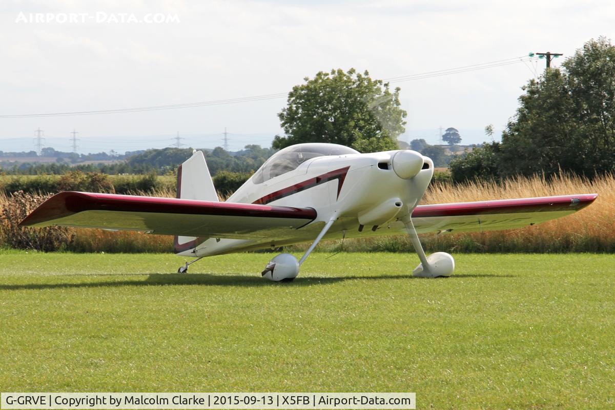 G-GRVE, 2007 Vans RV-6 C/N PFA 181-12566, Vans RV-6, Fishburn Airfield, September 13th 2013.