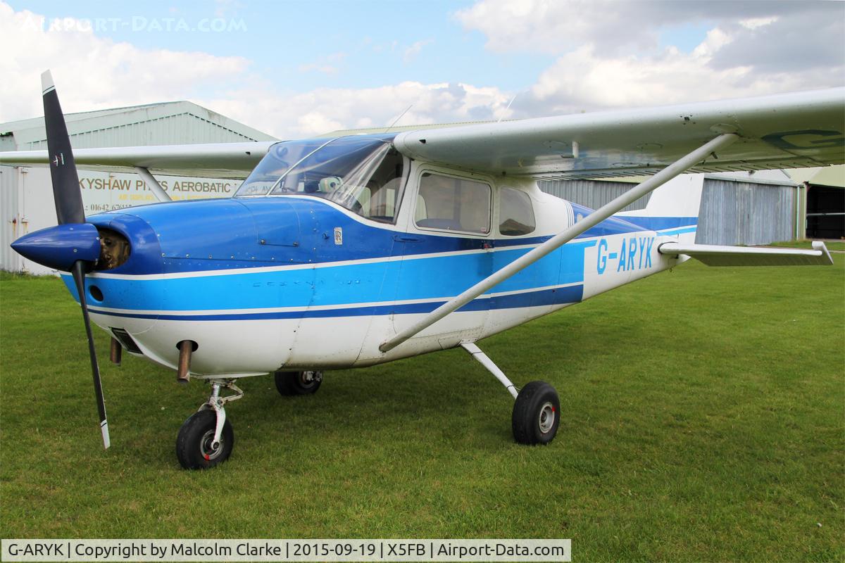 G-ARYK, 1962 Cessna 172C Skyhawk C/N 17249288, Cessna 172C Skyhawk, Fishburn Airfield, September 19th 2015.
