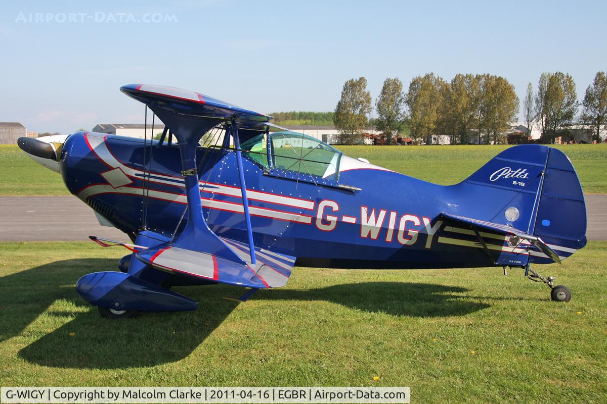 G-WIGY, 1991 Pitts S-1S Special C/N 7-0115, Pitts S-1S at Breighton Airfield, April 16th 2011.